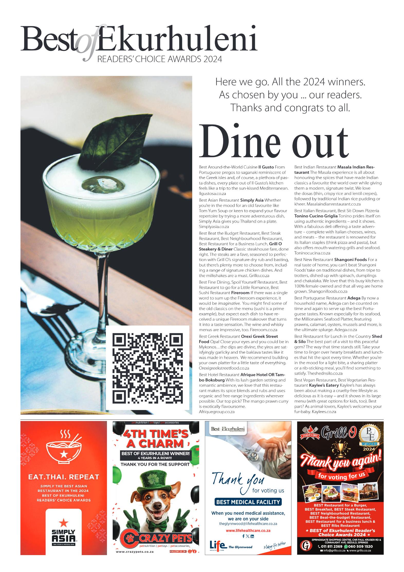 Best of Ekurhuleni 2024 Winners page 2