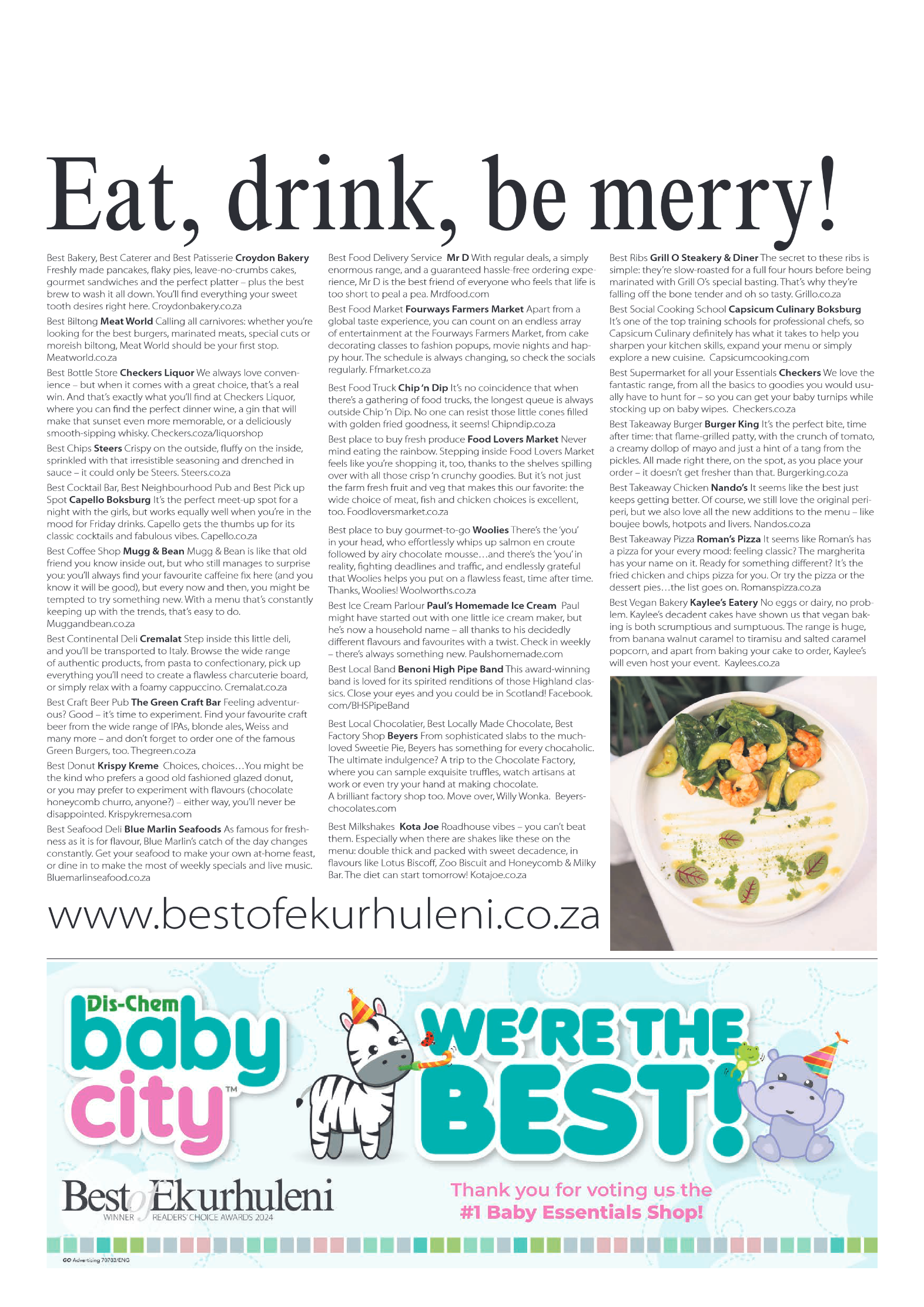 Best of Ekurhuleni 2024 Winners page 3