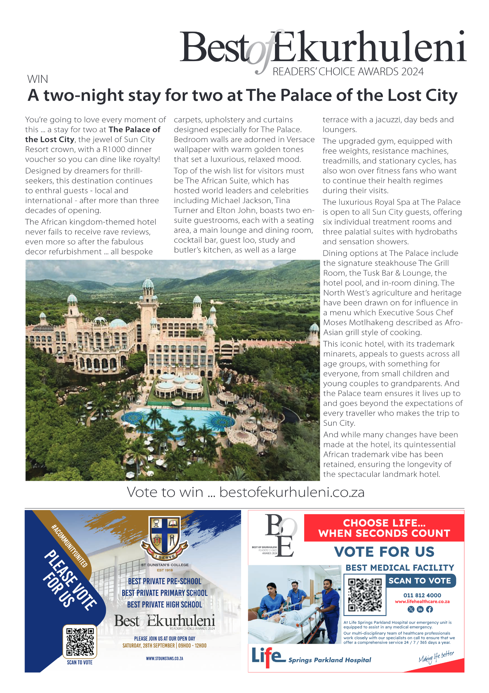 Best of Ekurhuleni Readers Choice Awards 2024 page 6
