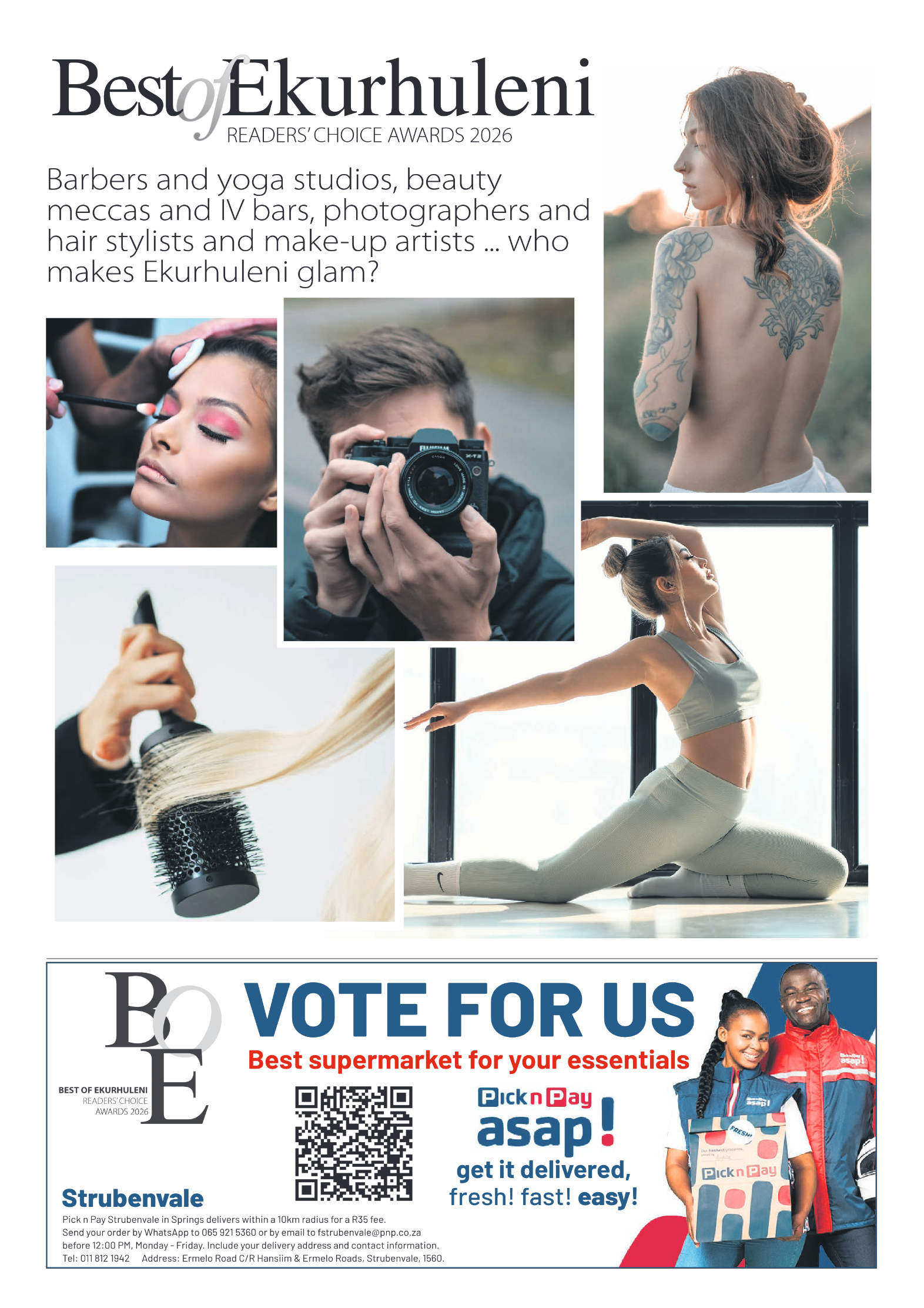 Best of Ekurhuleni Readers Choice Awards 2026 page 10