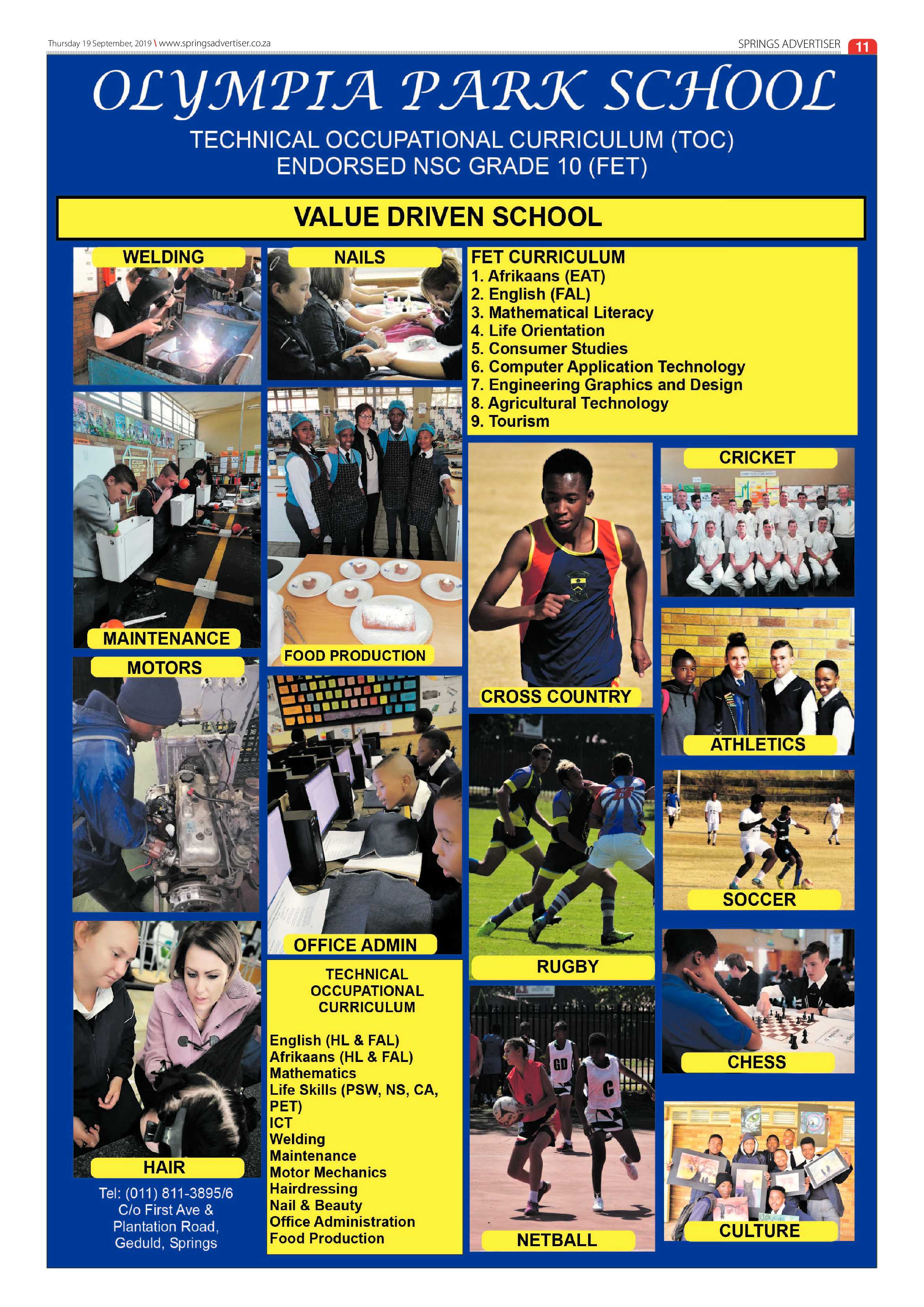 Spring Advertiser 19 September 2019 page 11