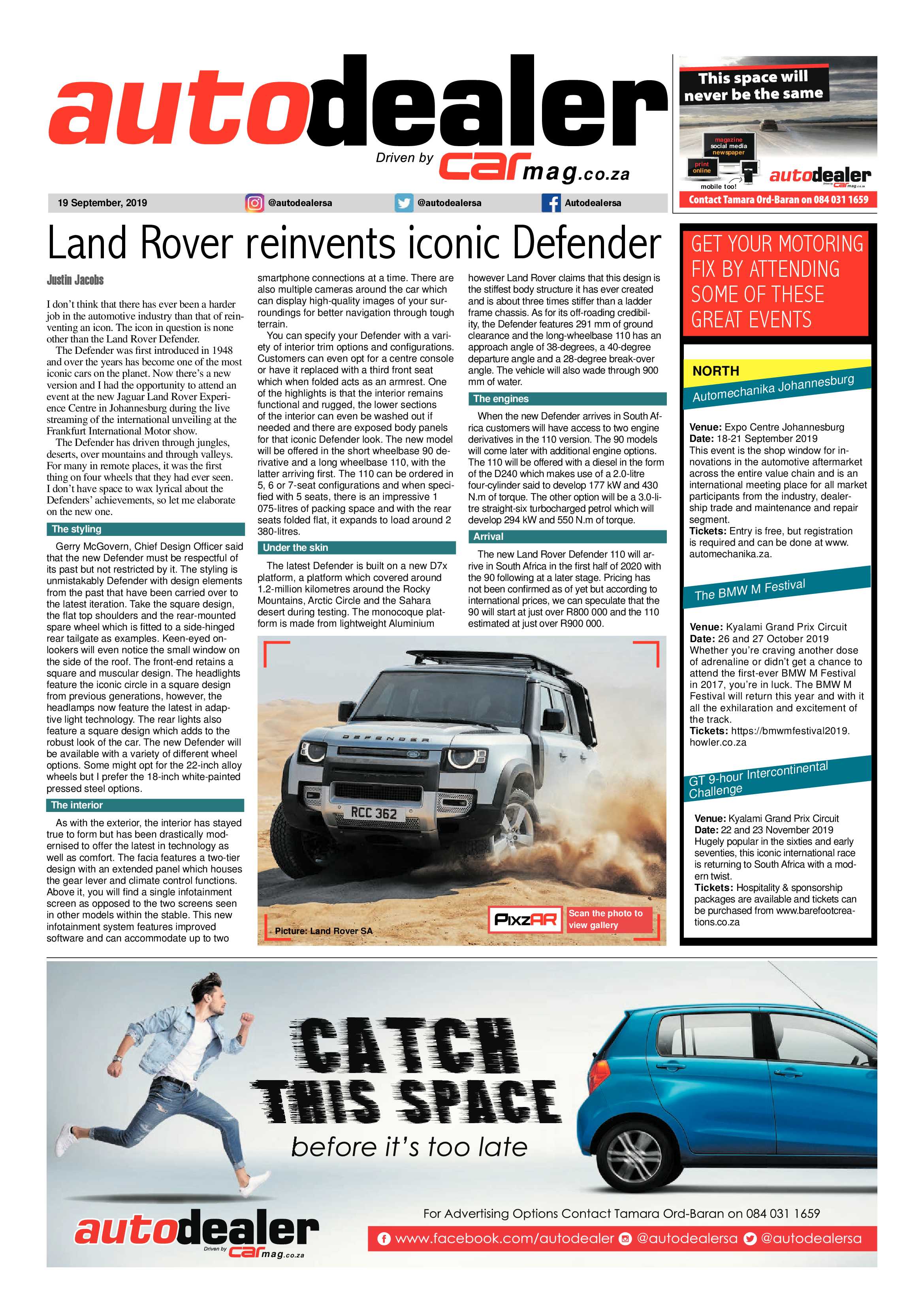Spring Advertiser 19 September 2019 page 15