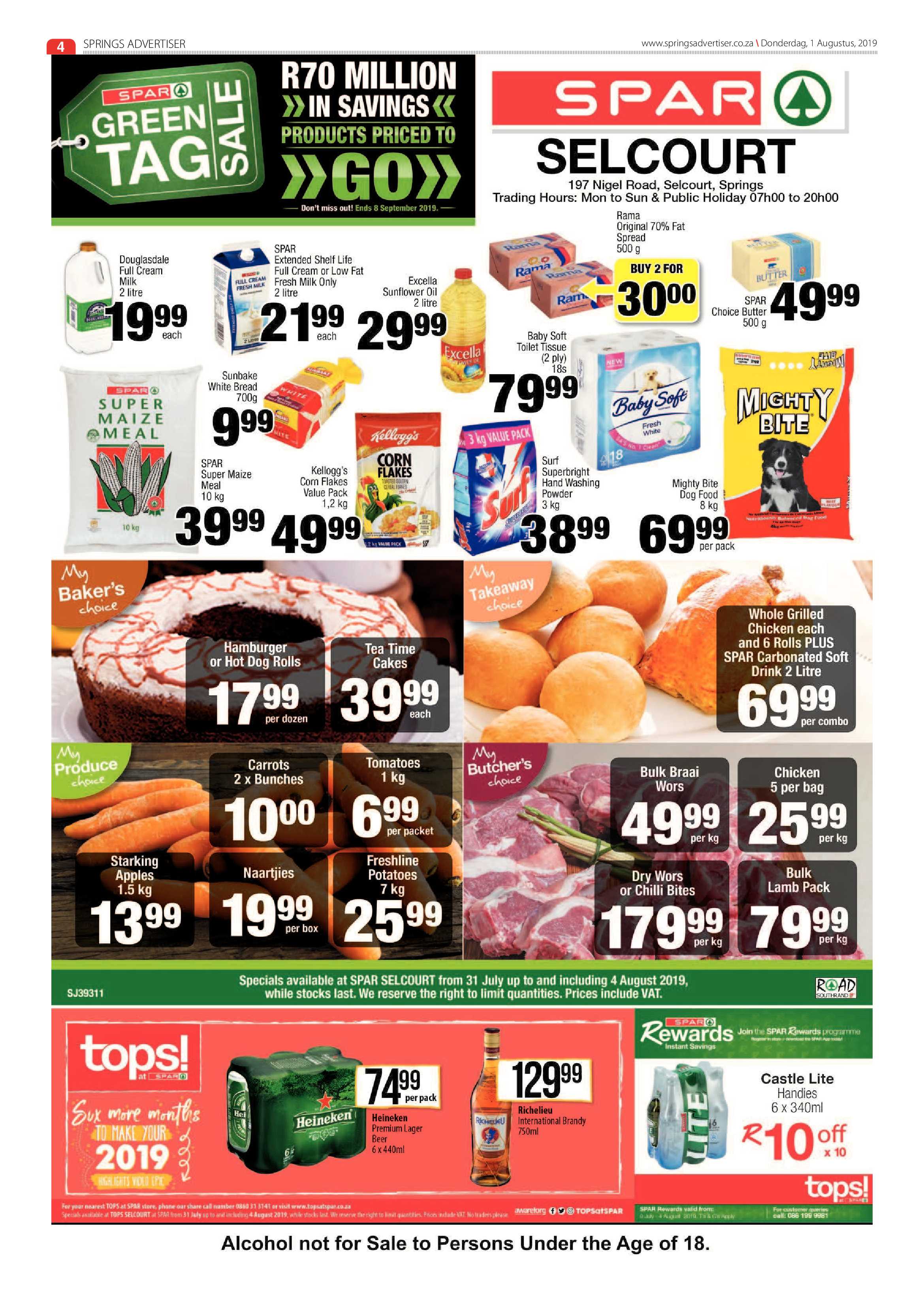 Springs Advertiser 01 August 2019 page 4