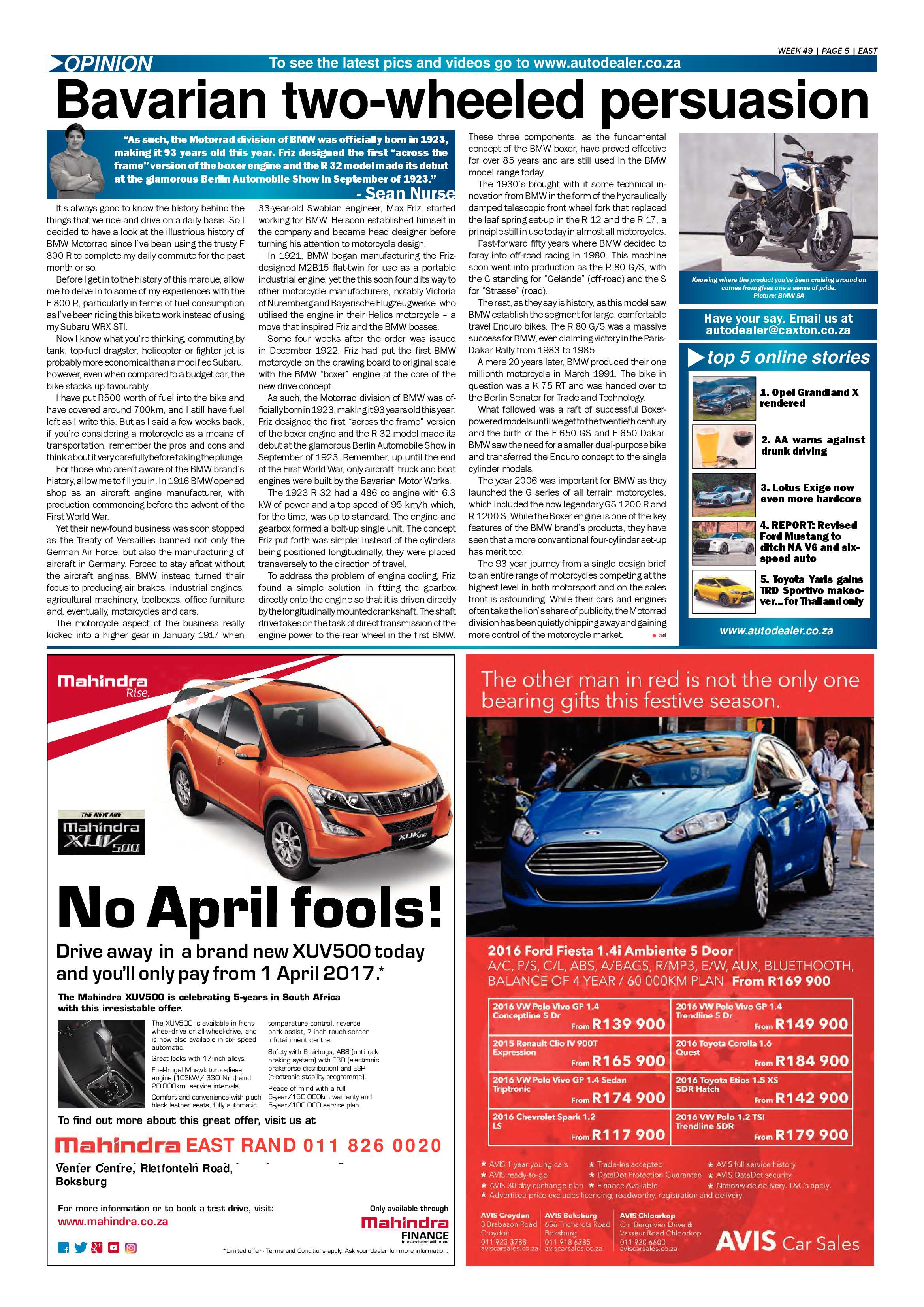 Springs Advertiser 01 December 2016 page 29