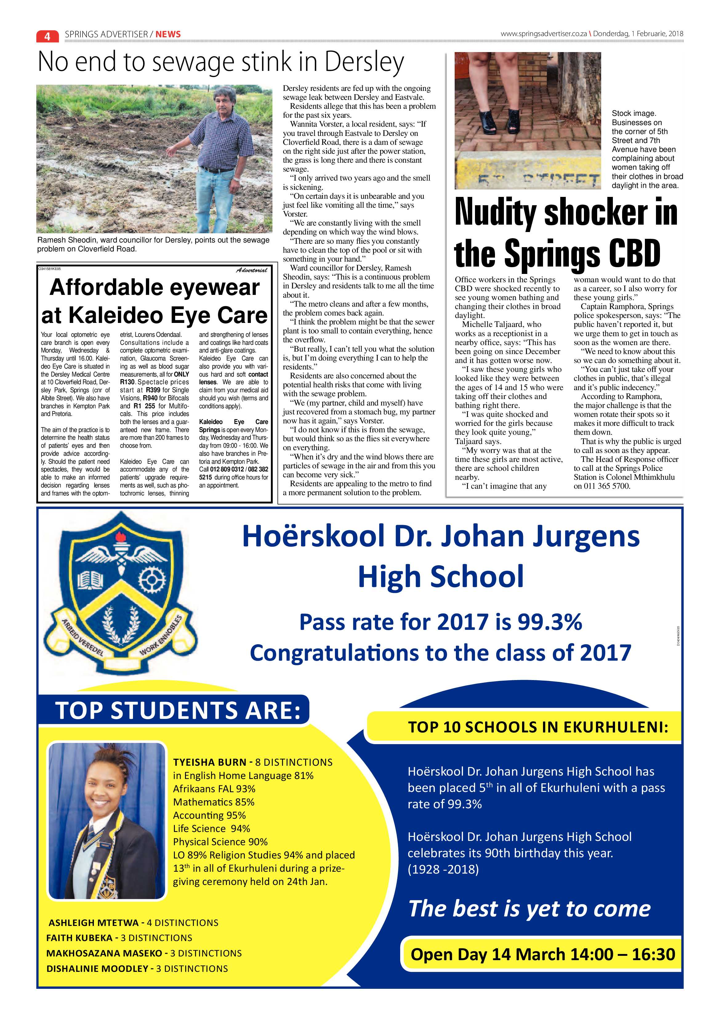 Springs Advertiser 01 February 2018 page 4