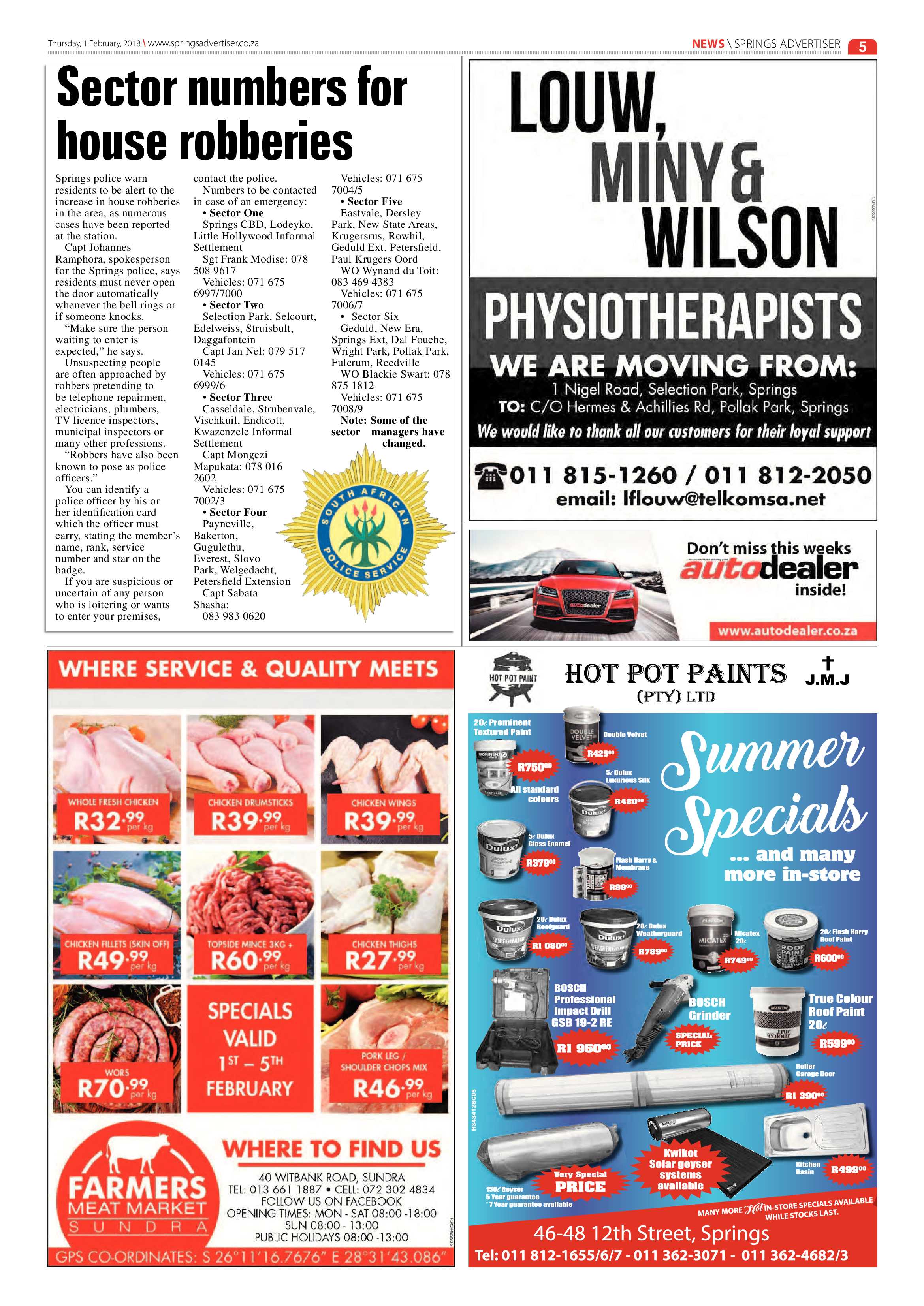 Springs Advertiser 01 February 2018 page 5