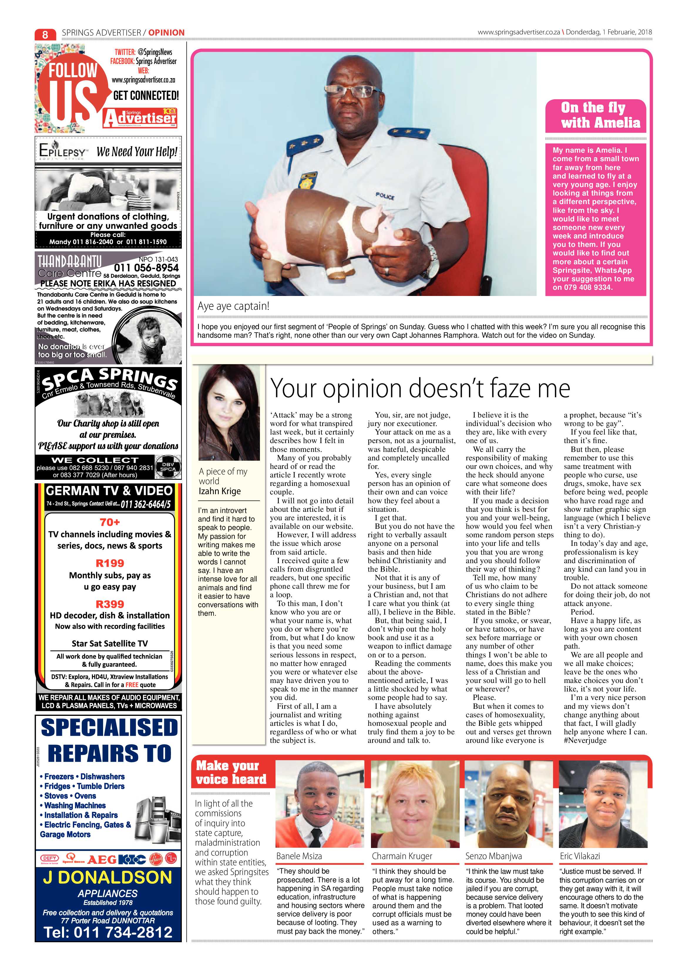 Springs Advertiser 01 February 2018 page 8