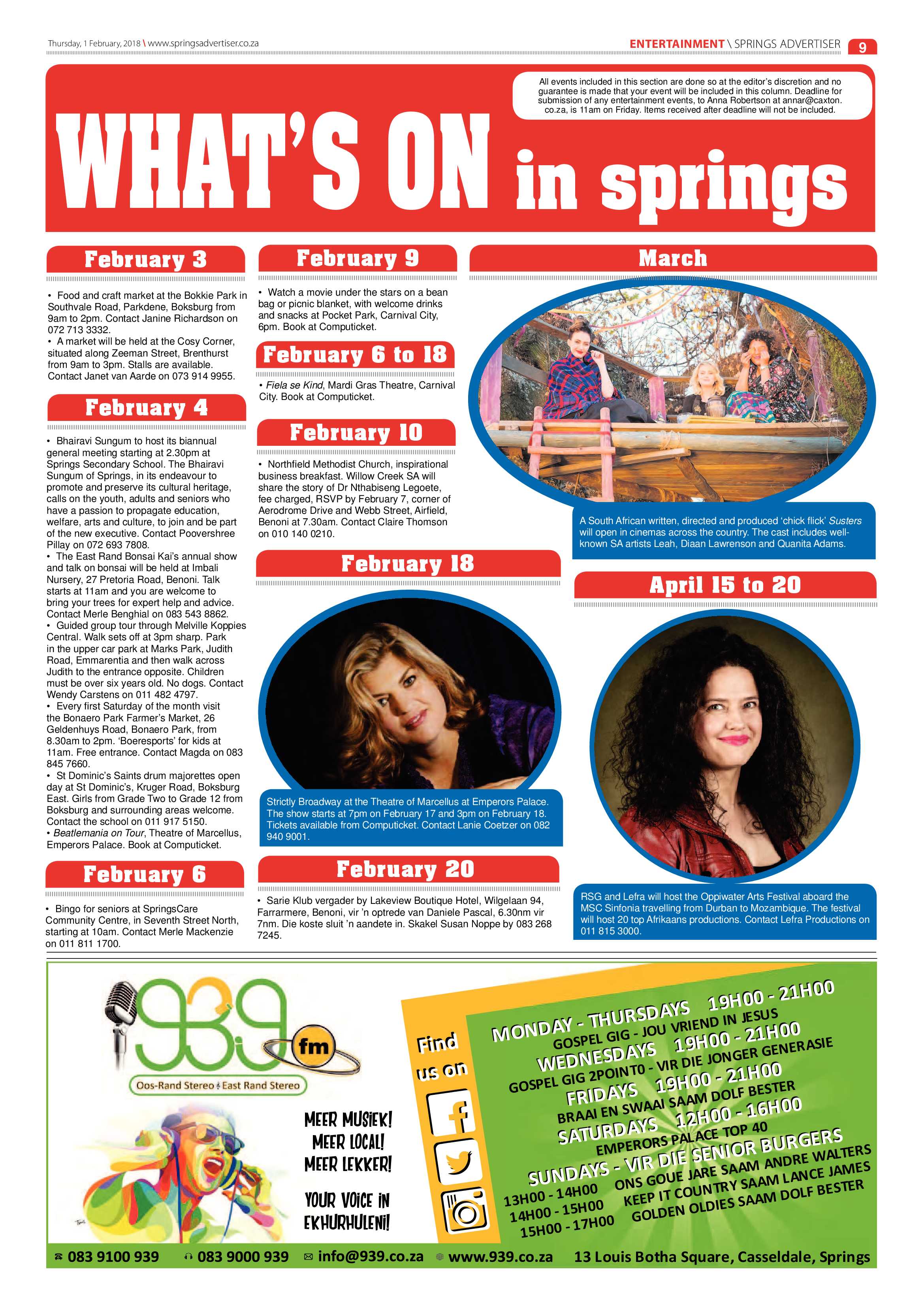 Springs Advertiser 01 February 2018 page 9