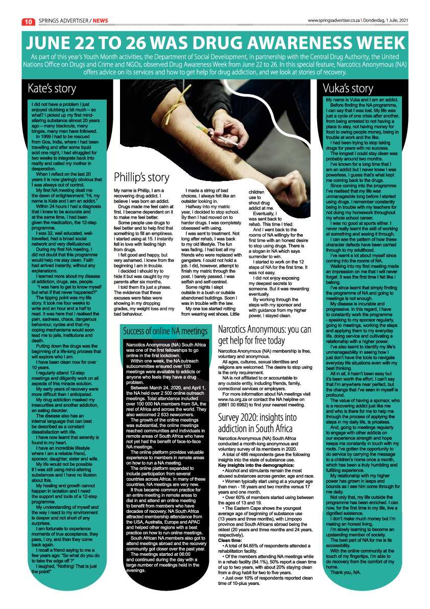 Springs Advertiser 01 July 2021 page 10