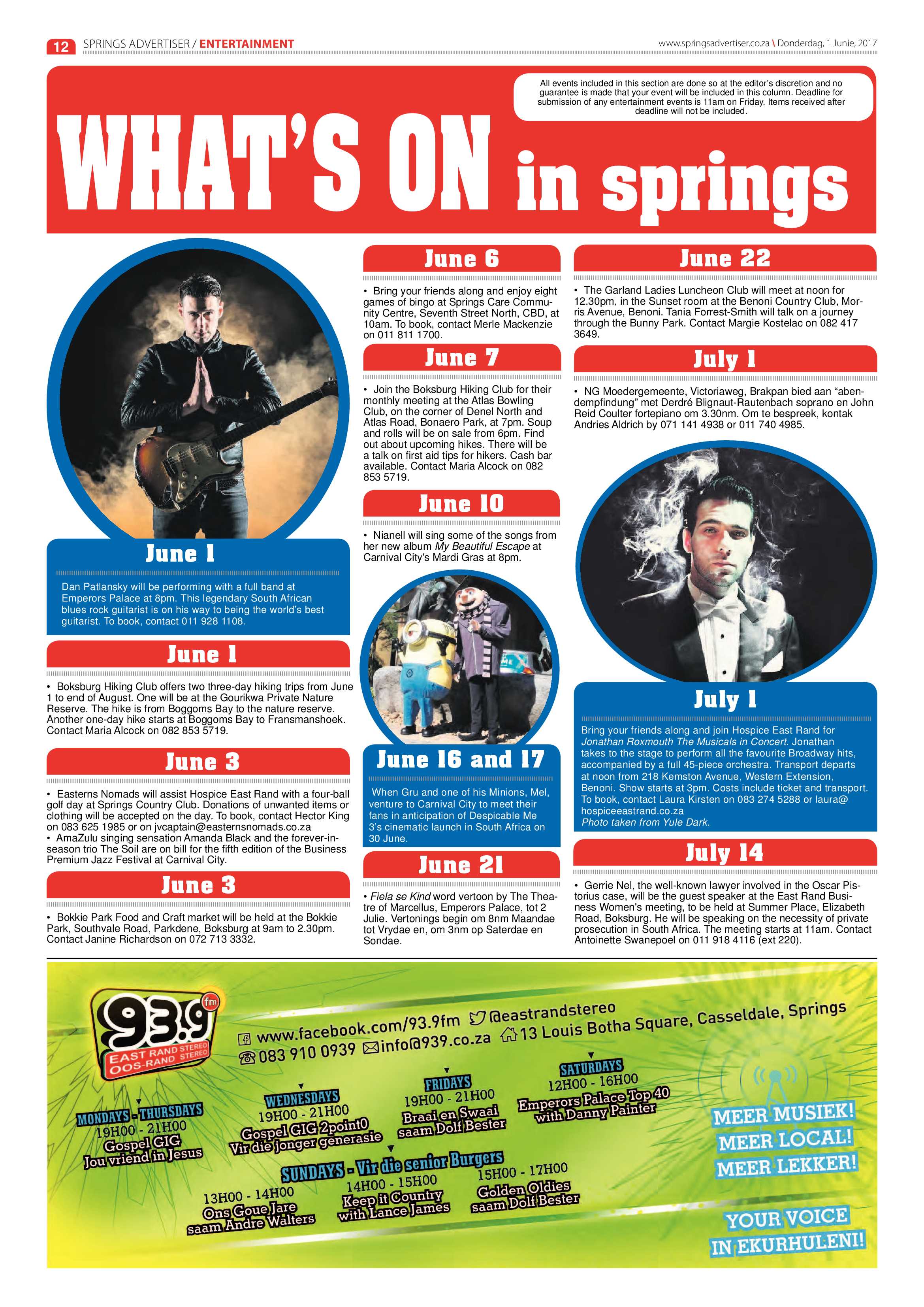 Springs Advertiser 01 June 2017 page 12
