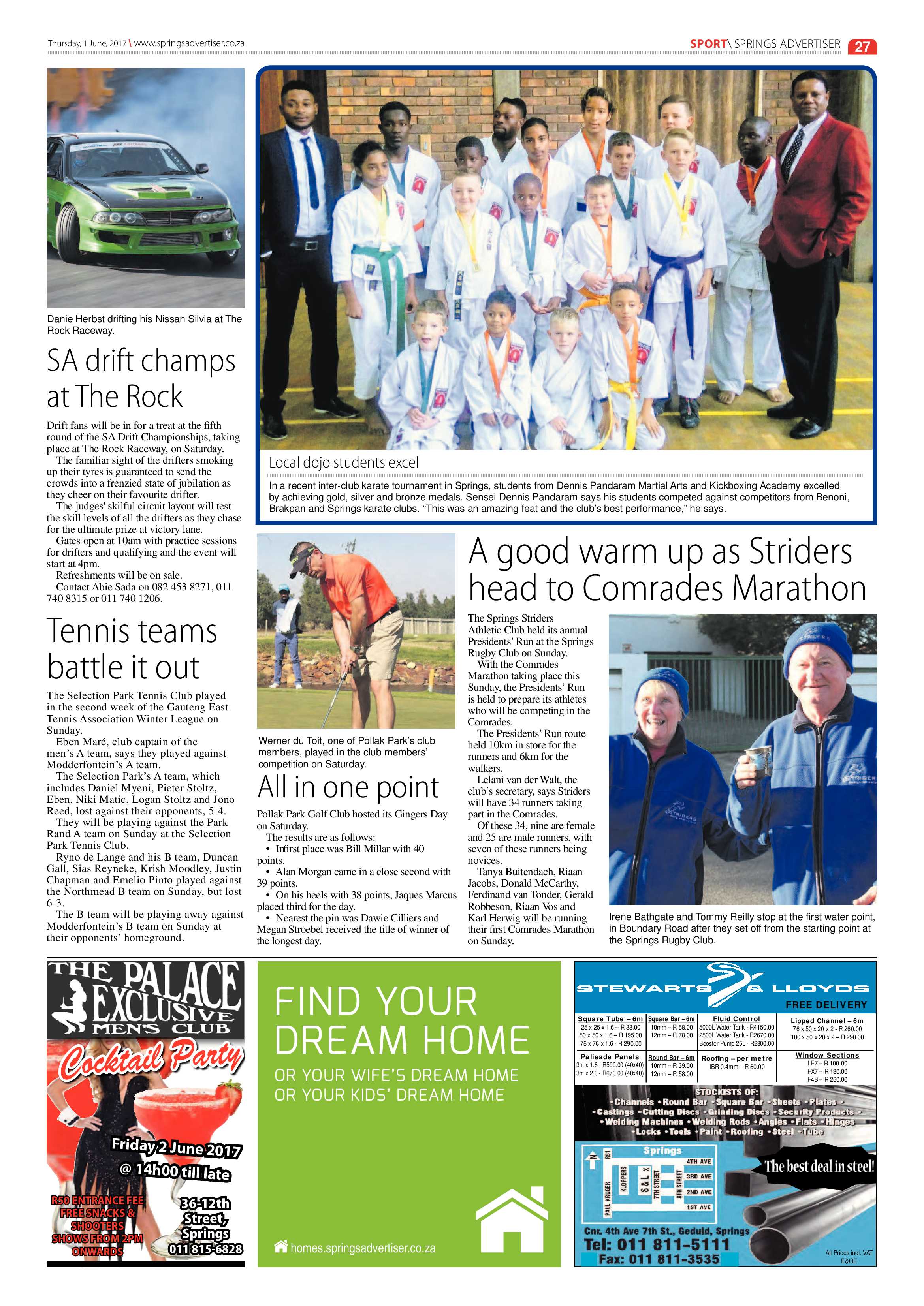 Springs Advertiser 01 June 2017 page 27