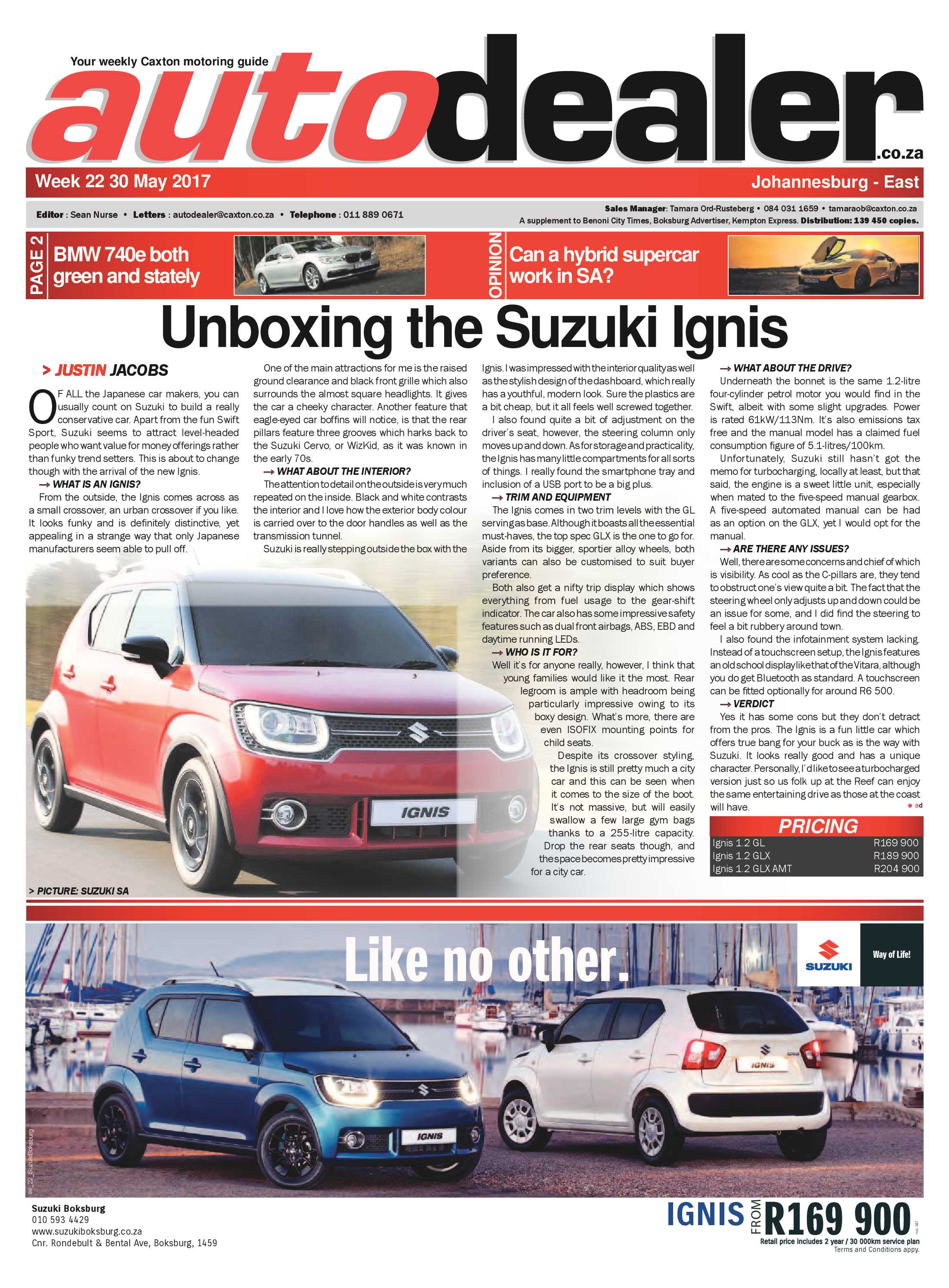 Springs Advertiser 01 June 2017 page 29