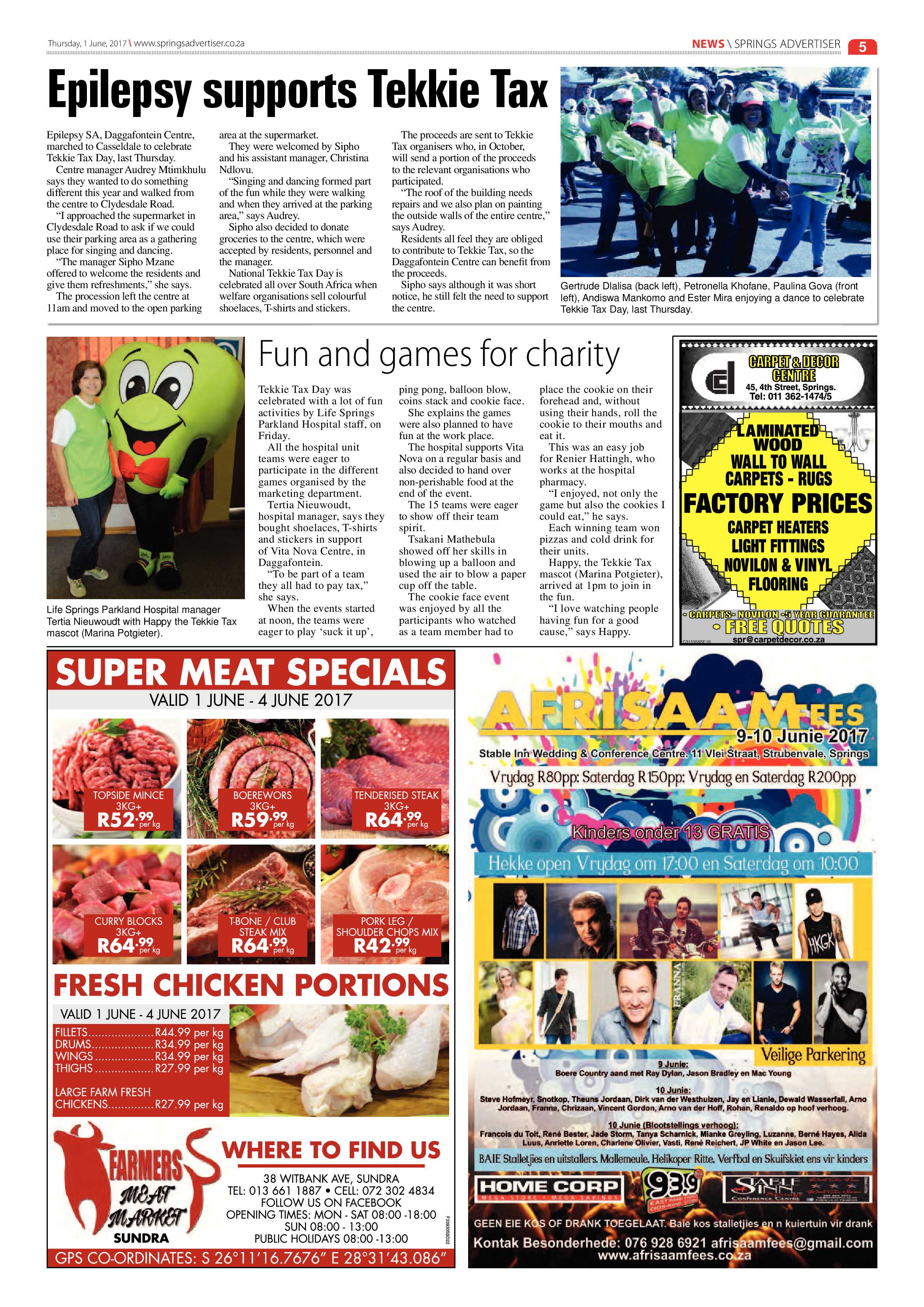 Springs Advertiser 01 June 2017 page 5