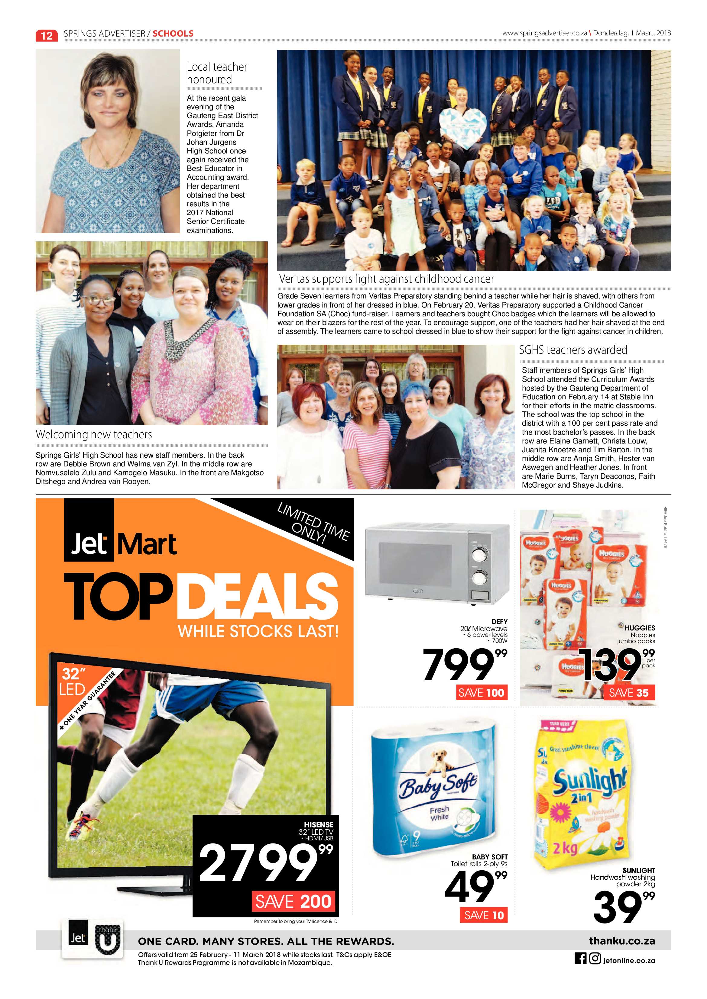 Springs Advertiser 01 March 2018 page 12