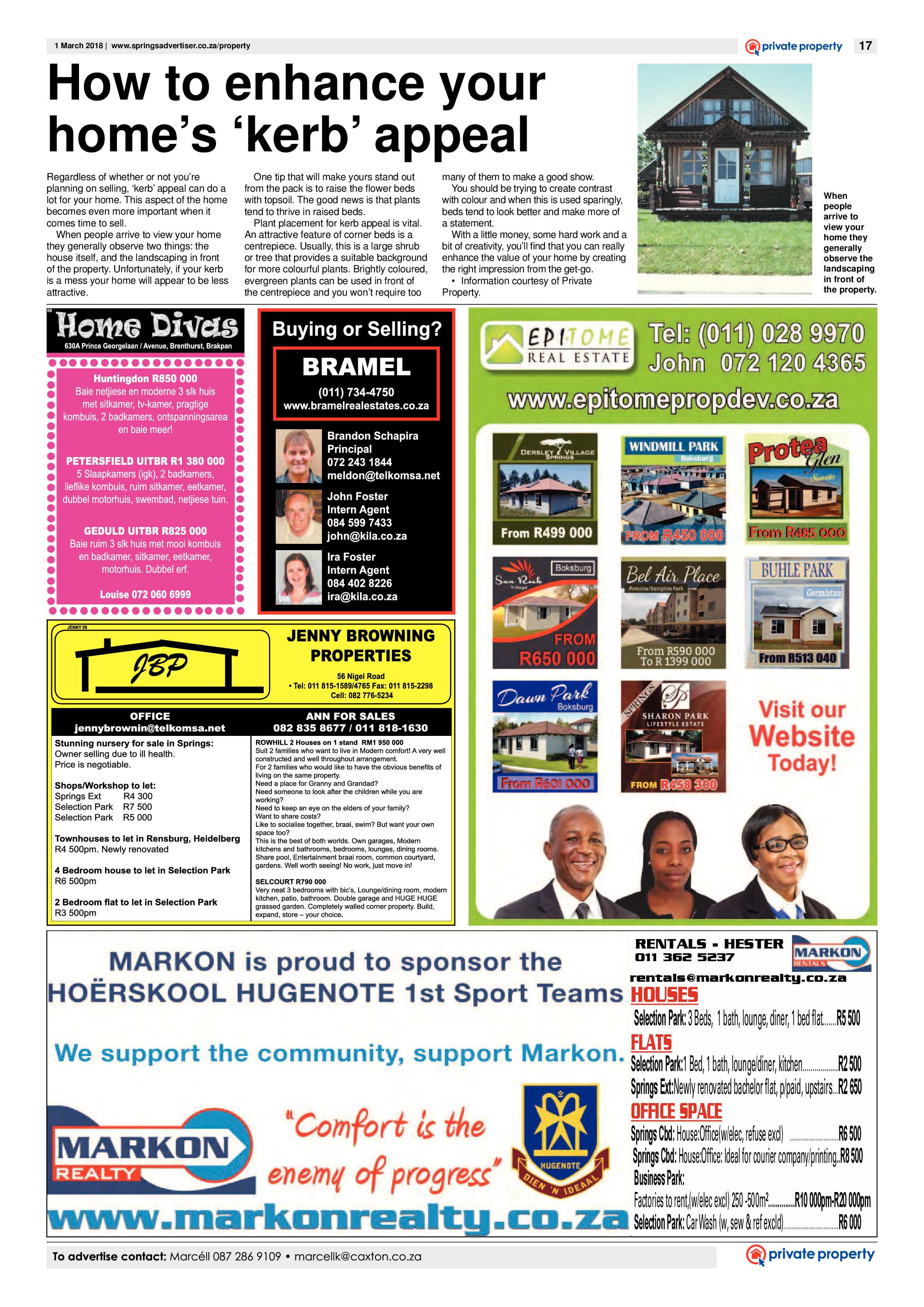 Springs Advertiser 01 March 2018 page 17