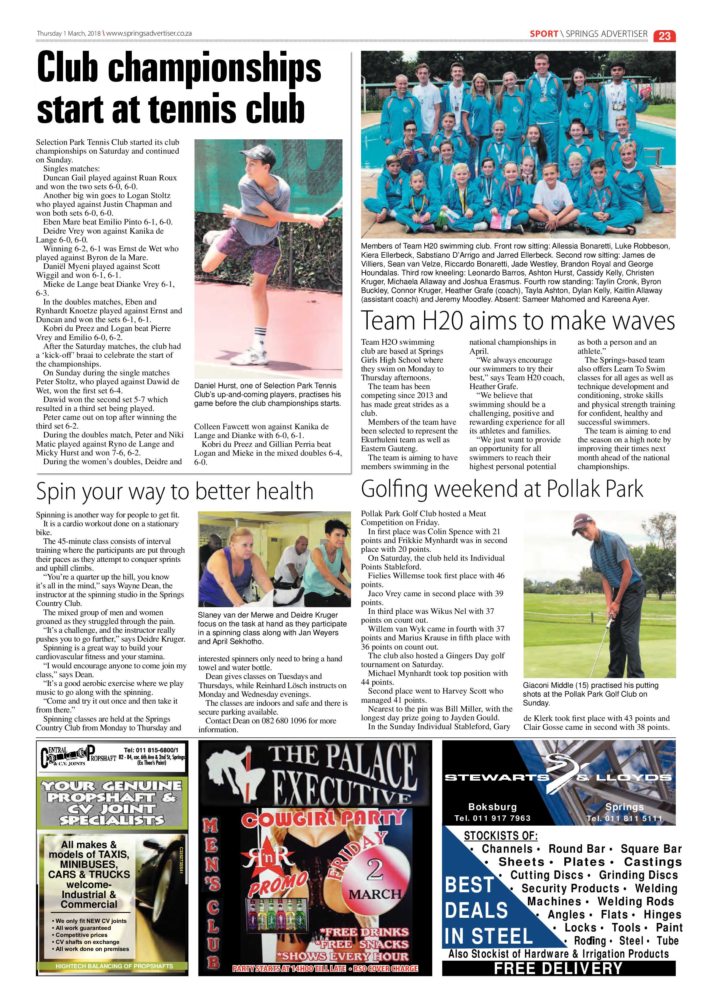 Springs Advertiser 01 March 2018 page 23