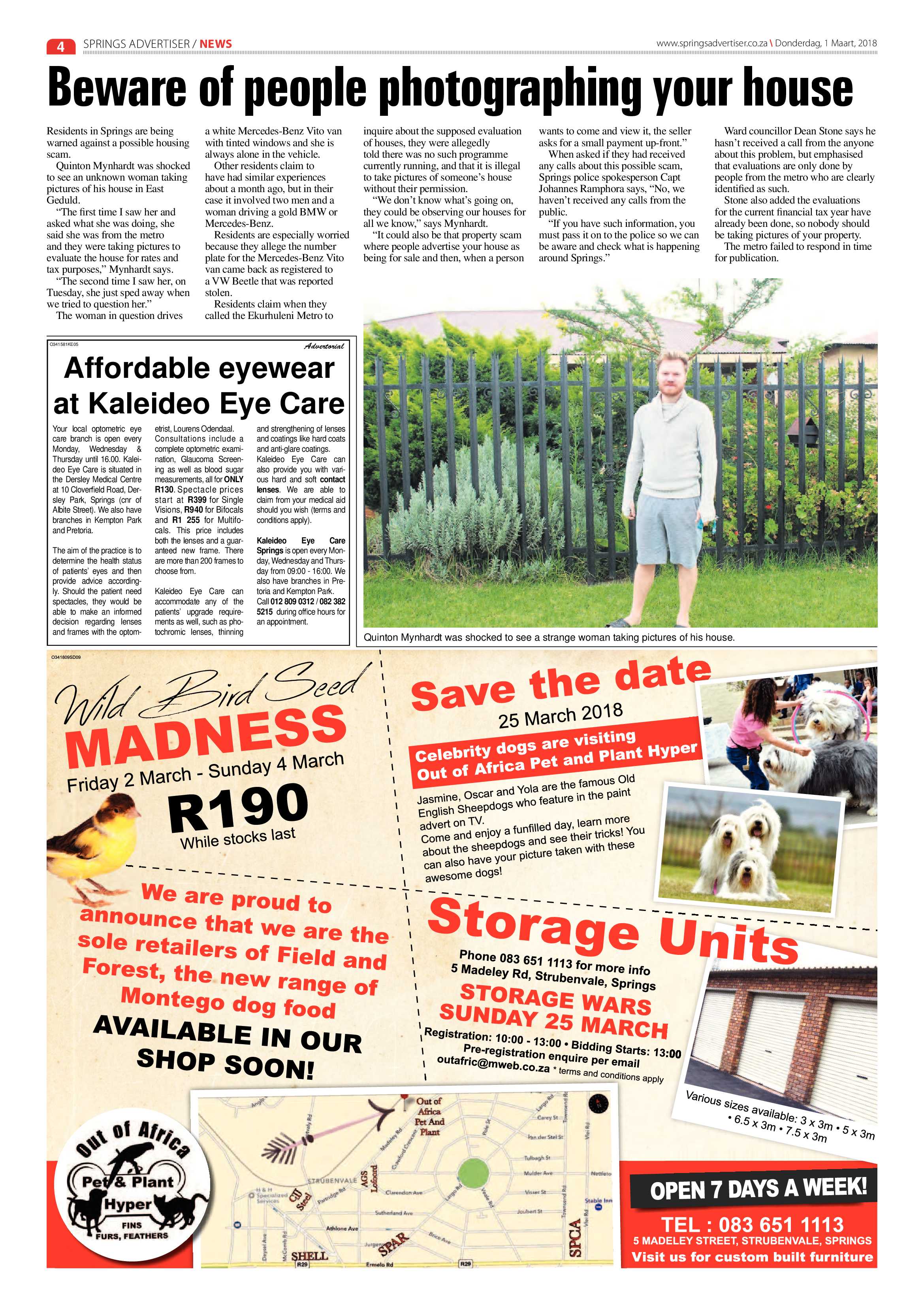 Springs Advertiser 01 March 2018 page 4