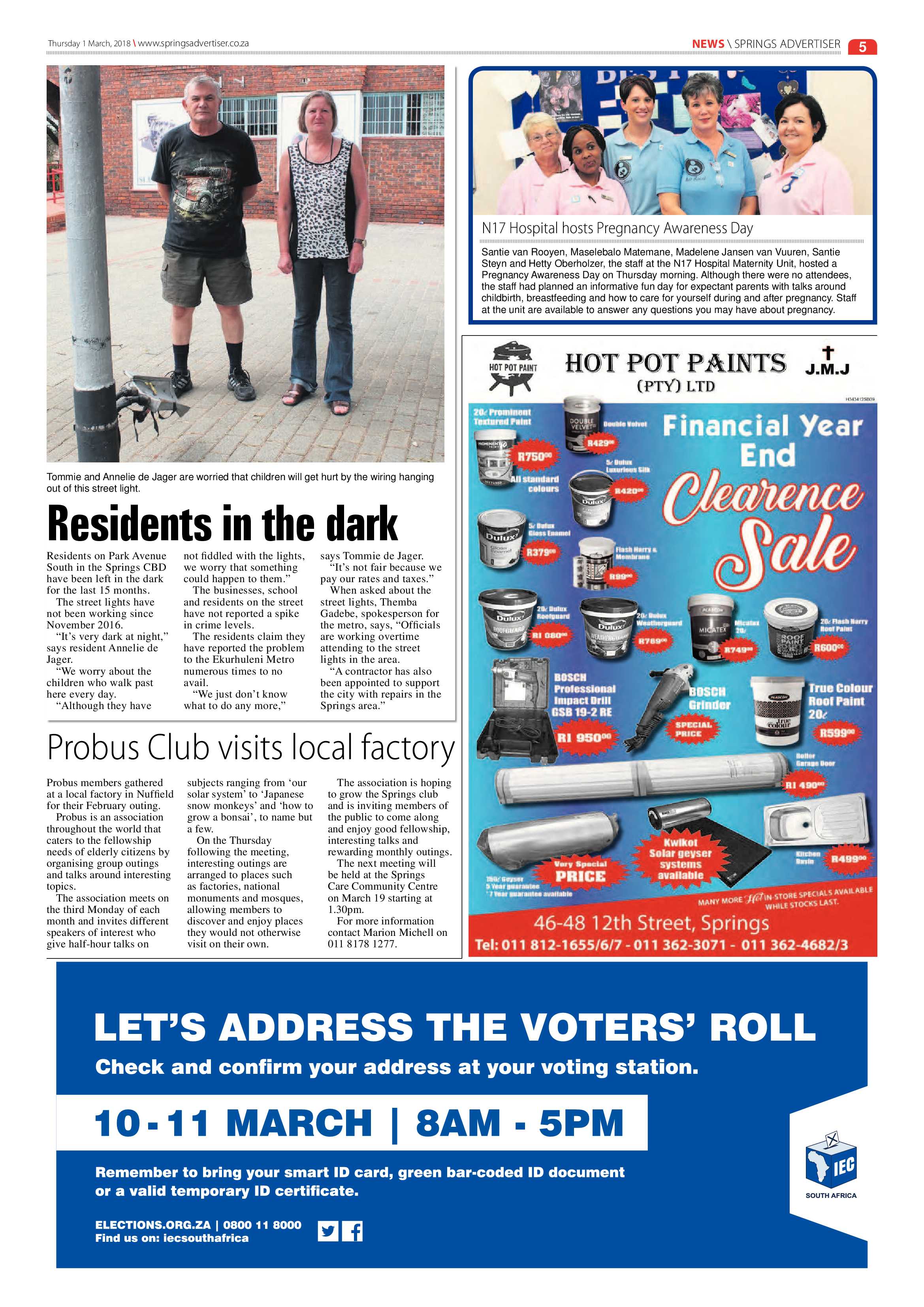 Springs Advertiser 01 March 2018 page 5