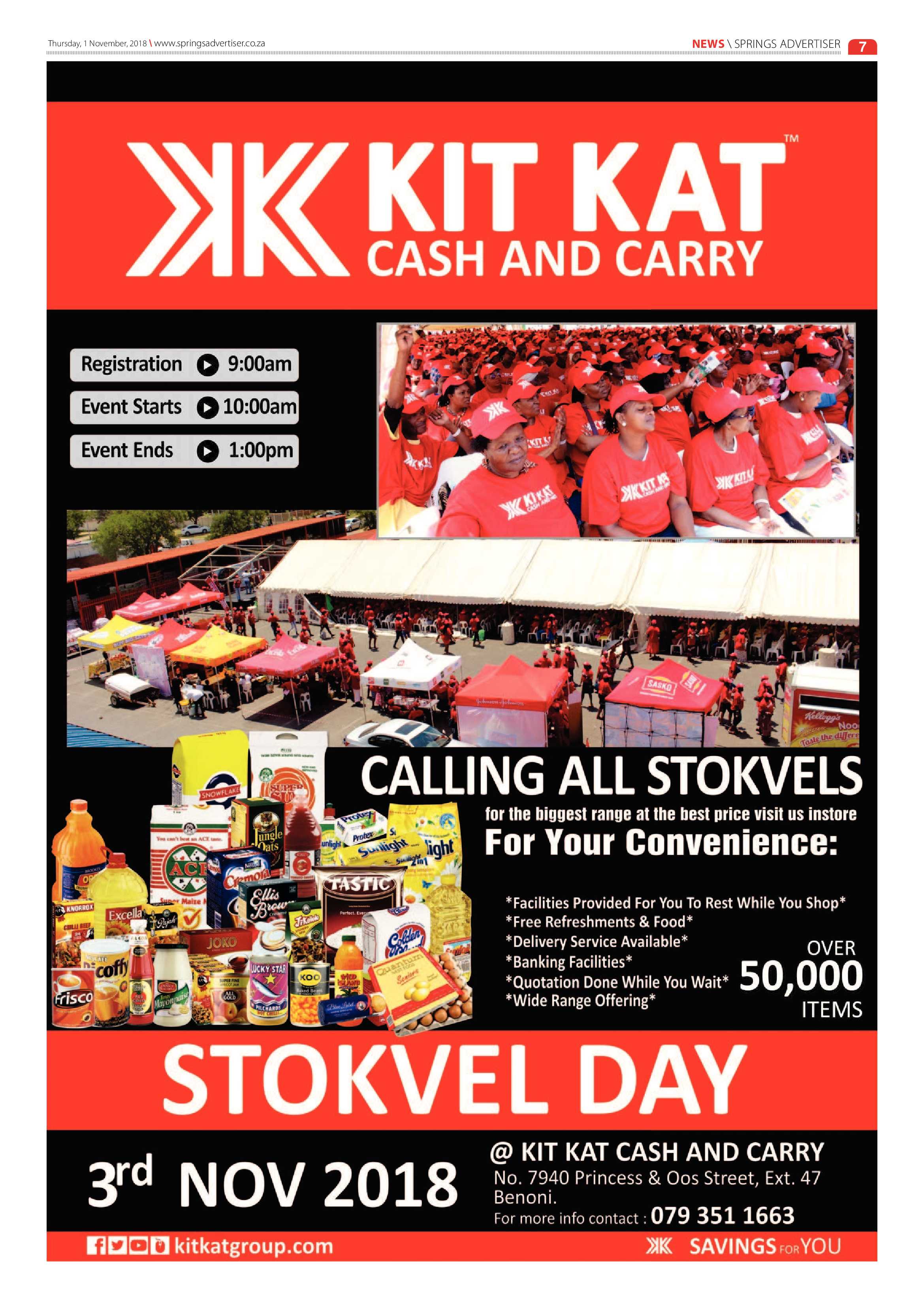 Springs Advertiser 01 November 2018 page 7