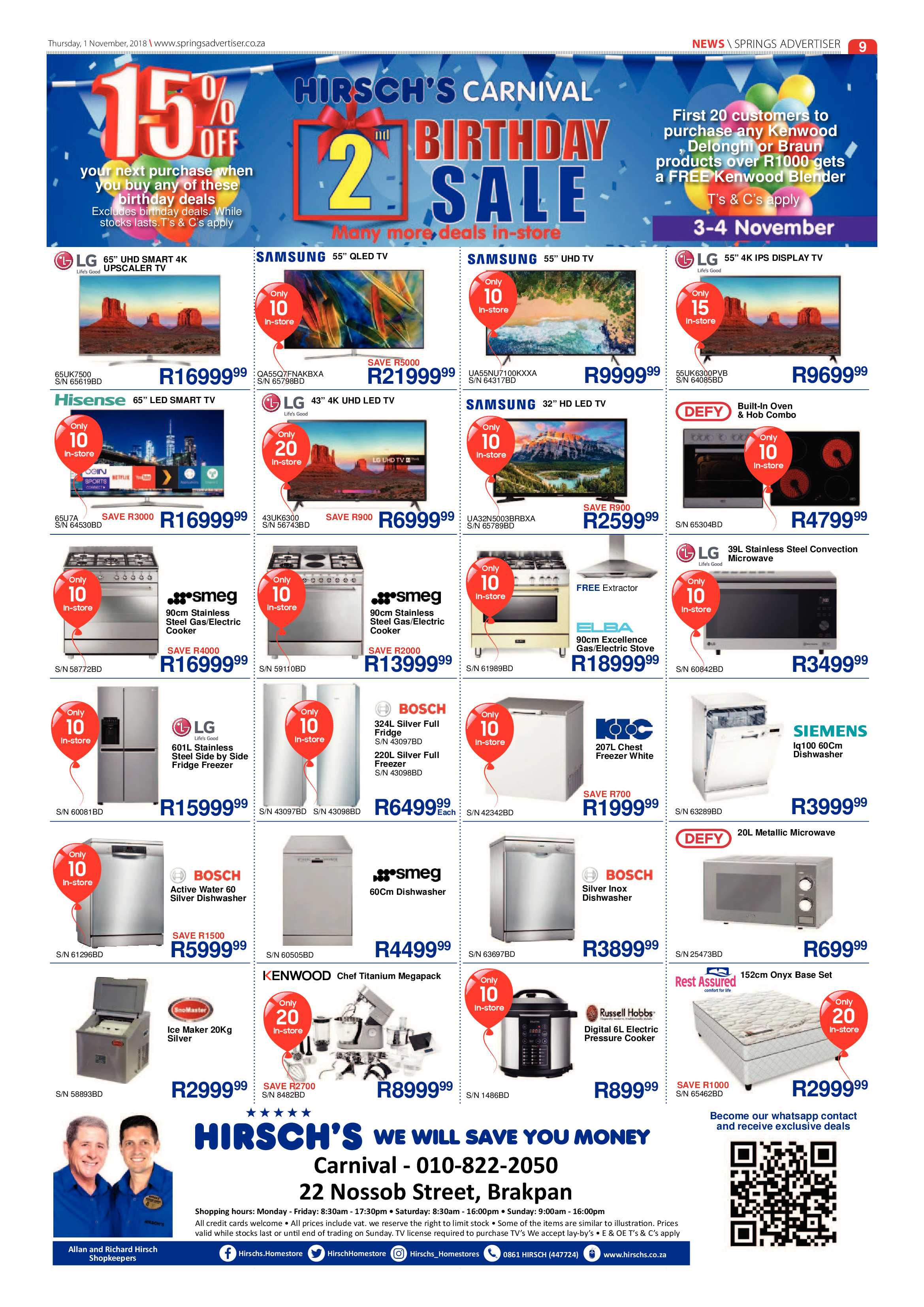 Springs Advertiser 01 November 2018 page 9