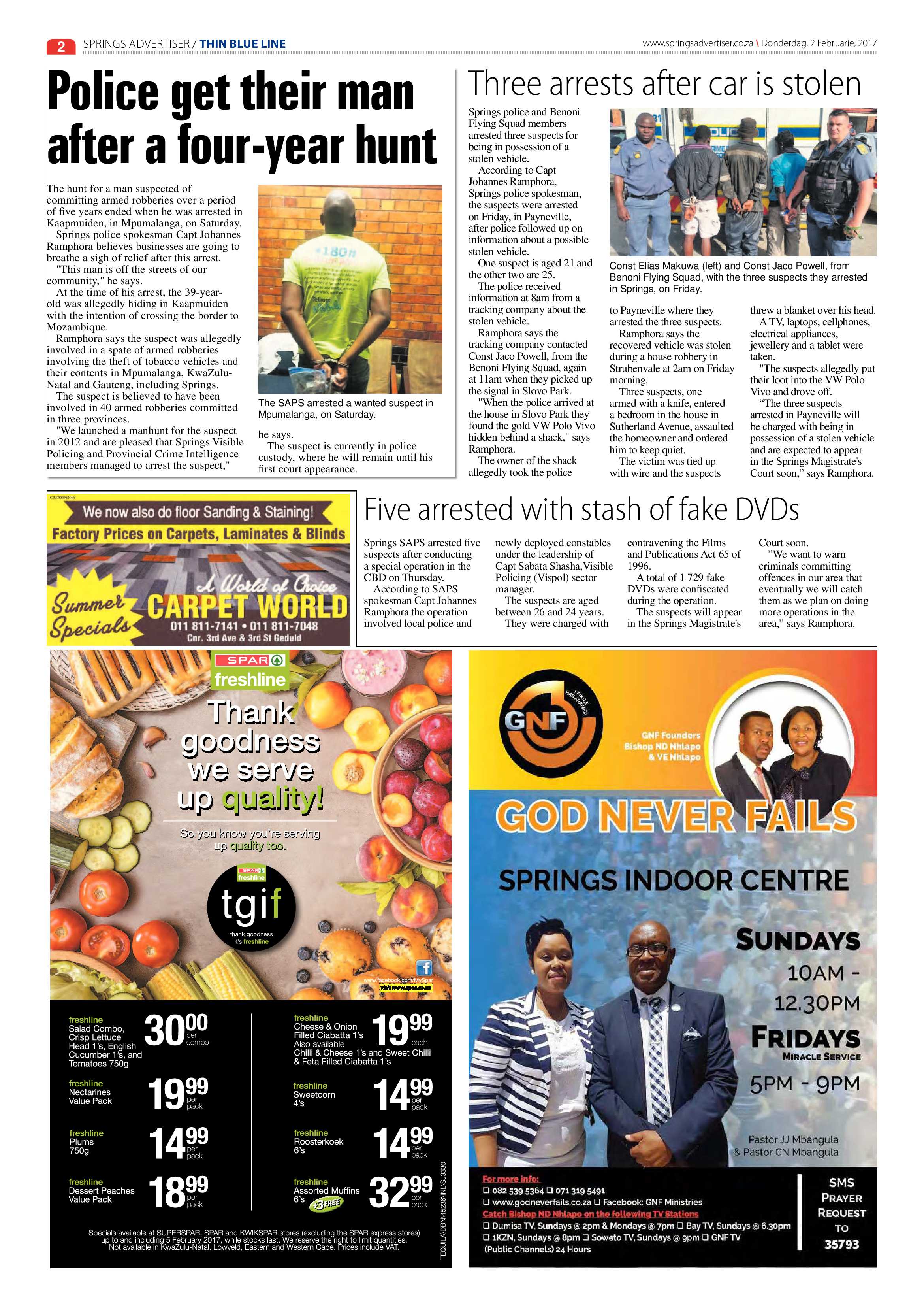Springs Advertiser 02 February 2017 page 2