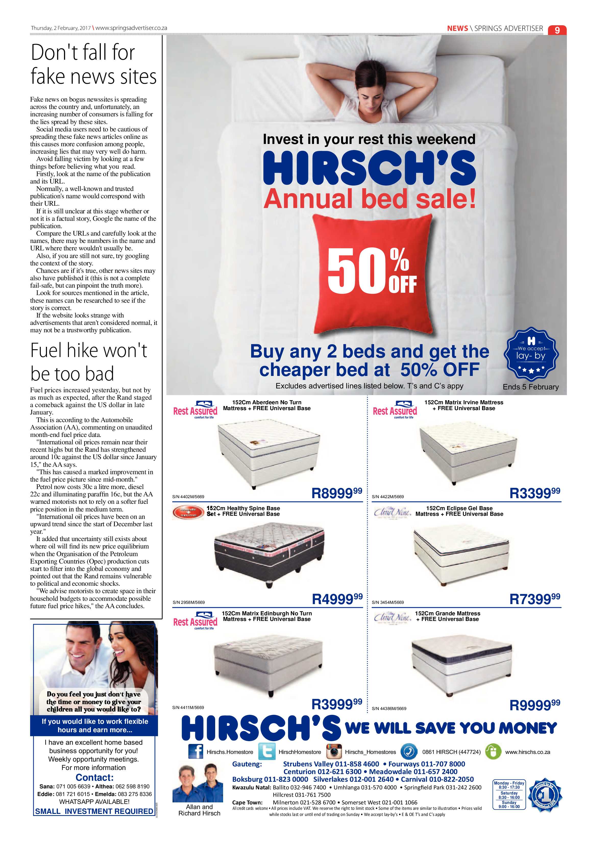 Springs Advertiser 02 February 2017 page 9