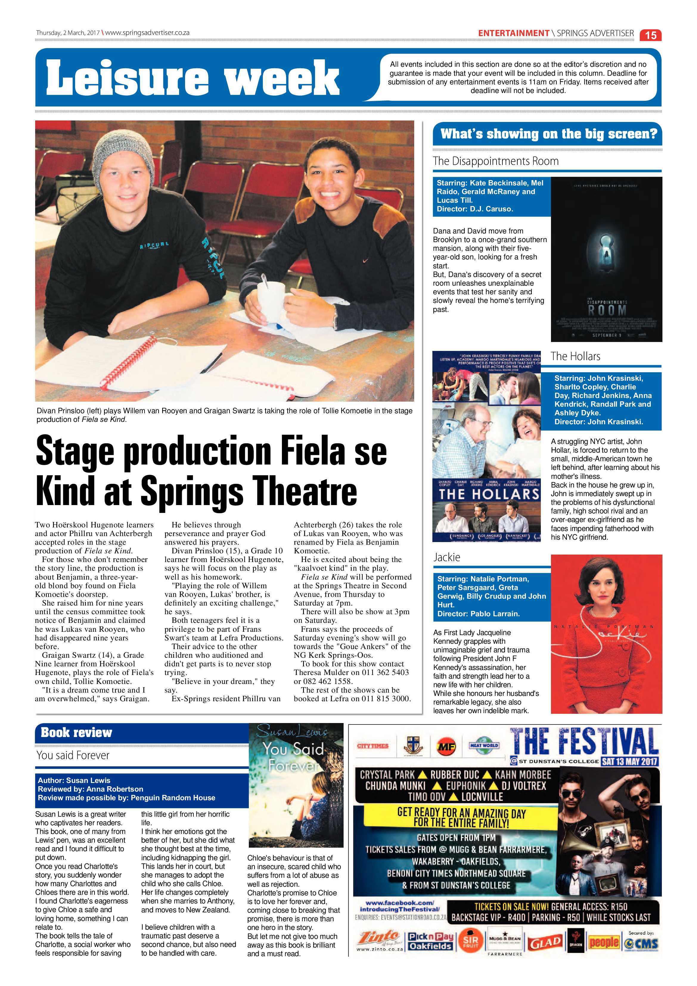Springs Advertiser 02 March 2017 page 15