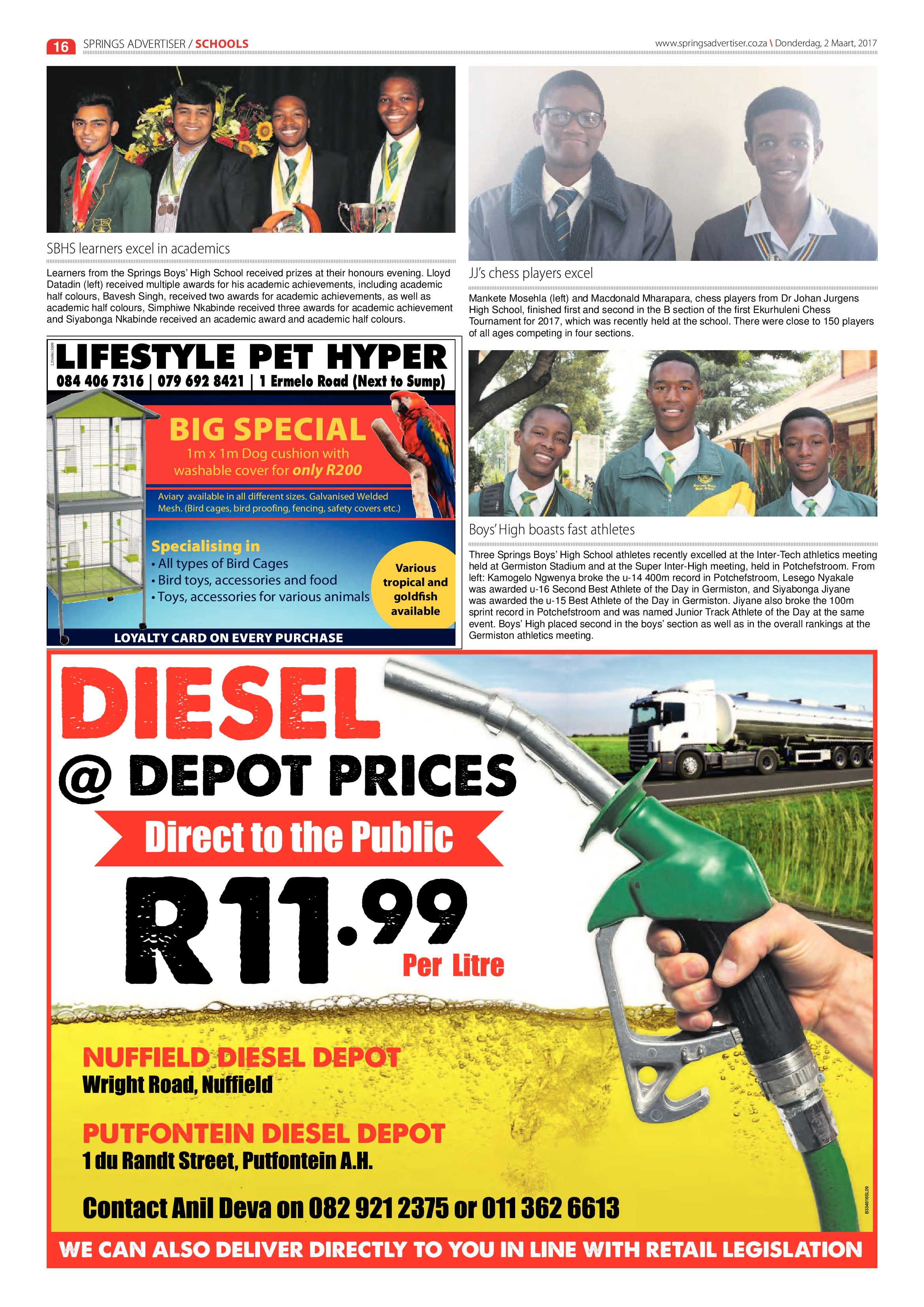 Springs Advertiser 02 March 2017 page 16
