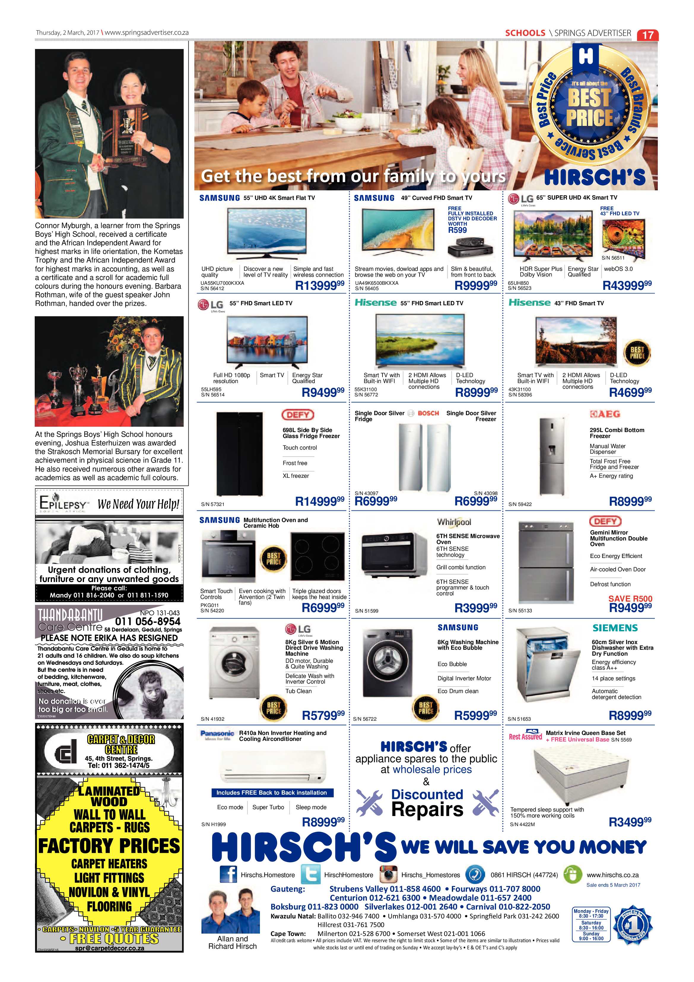 Springs Advertiser 02 March 2017 page 17
