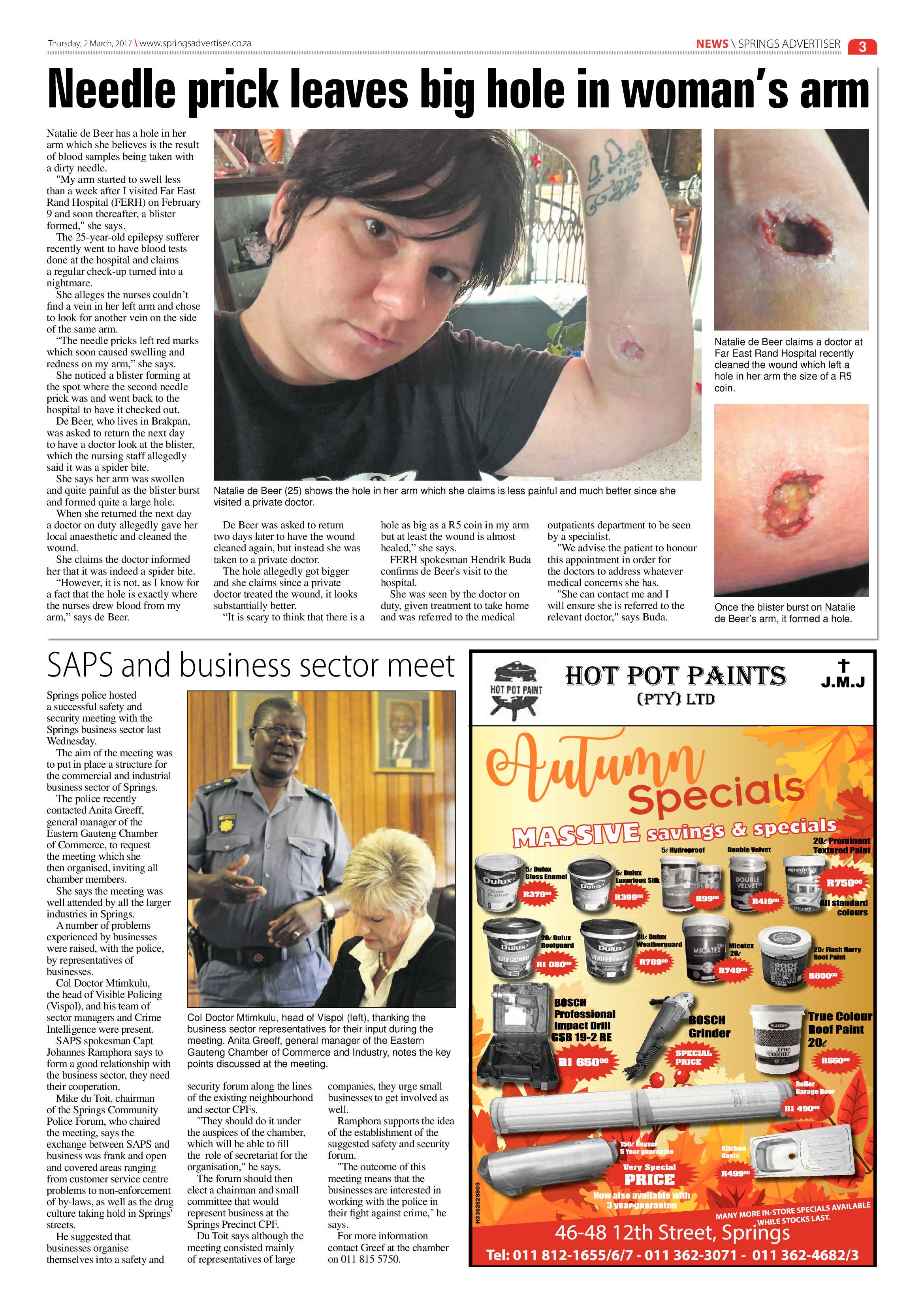 Springs Advertiser 02 March 2017 page 3