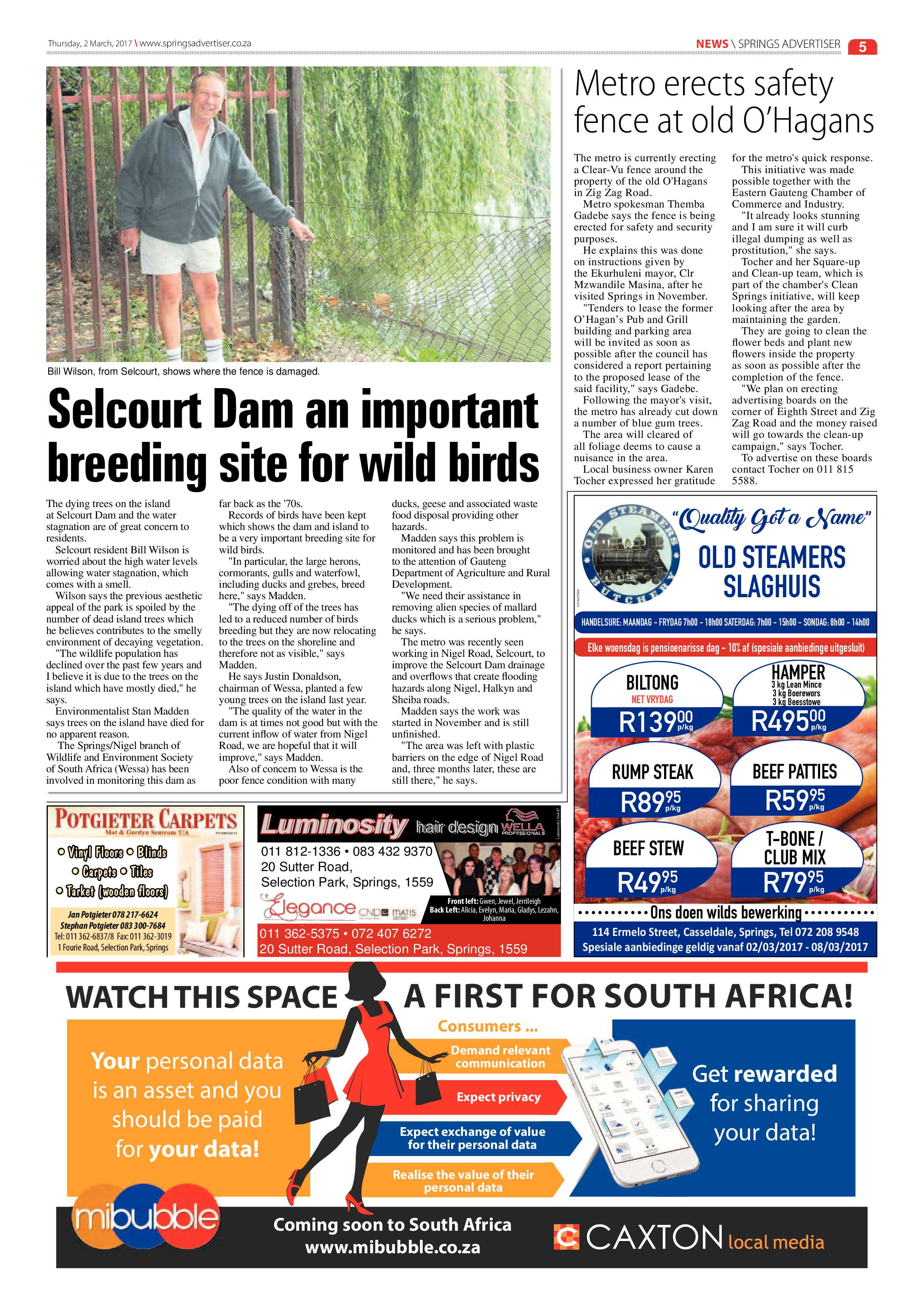 Springs Advertiser 02 March 2017 page 5