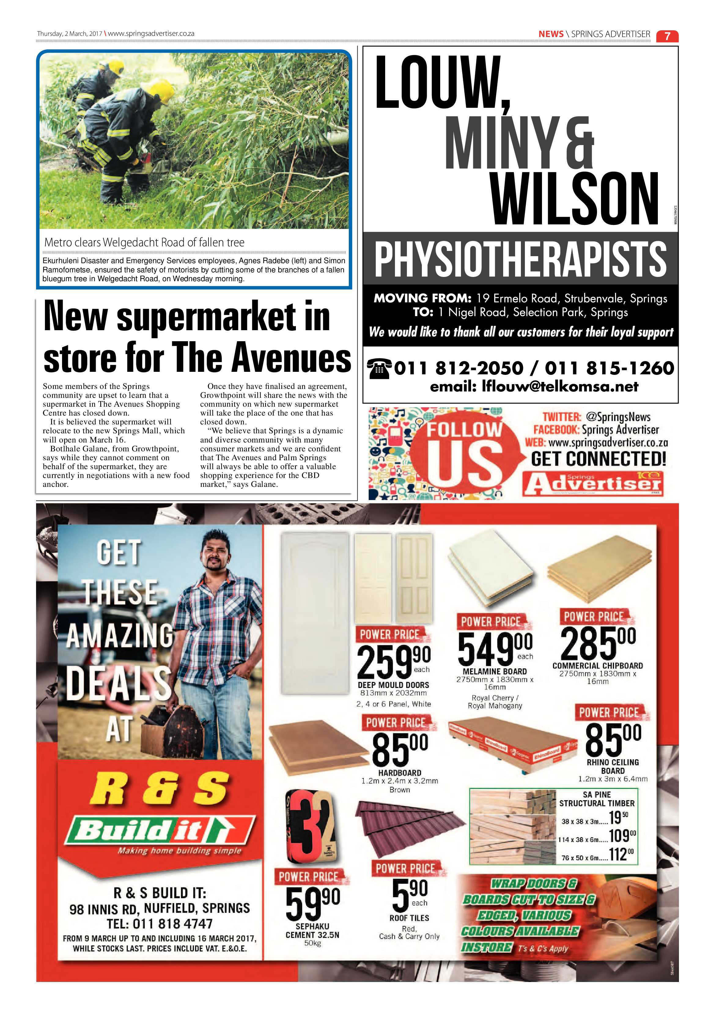 Springs Advertiser 02 March 2017 page 7