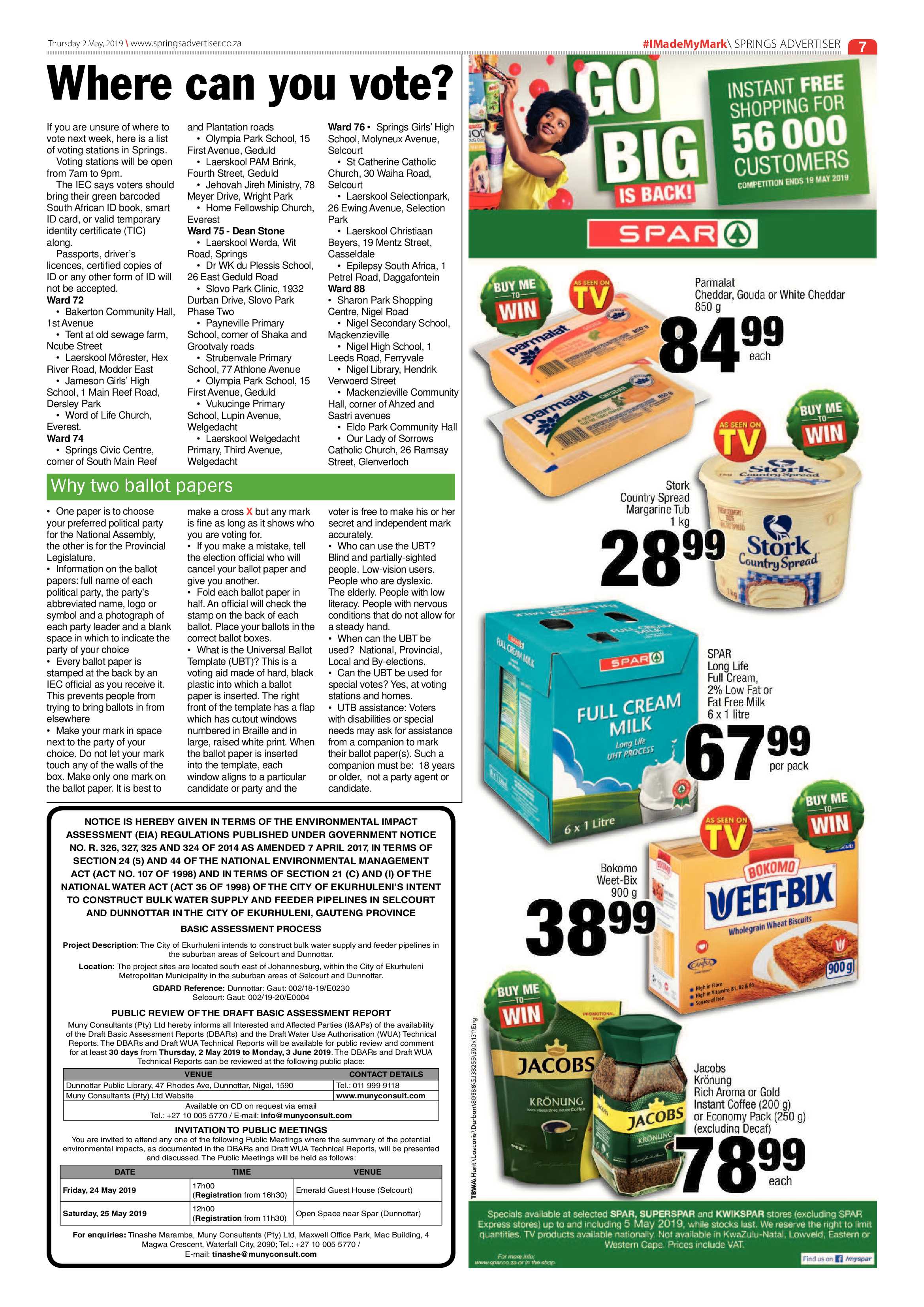 Springs Advertiser 02 May 2019 page 7