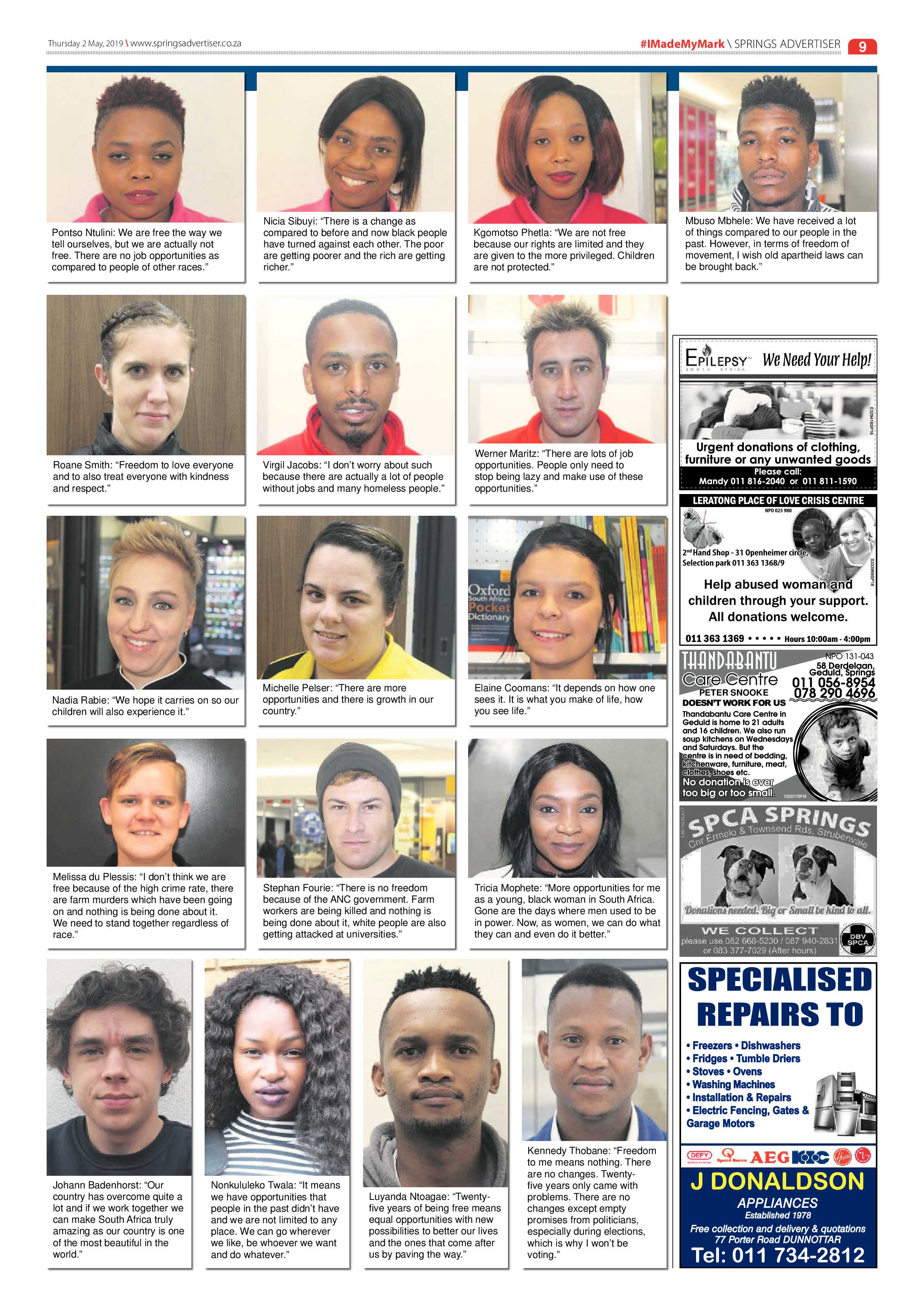 Springs Advertiser 02 May 2019 page 9