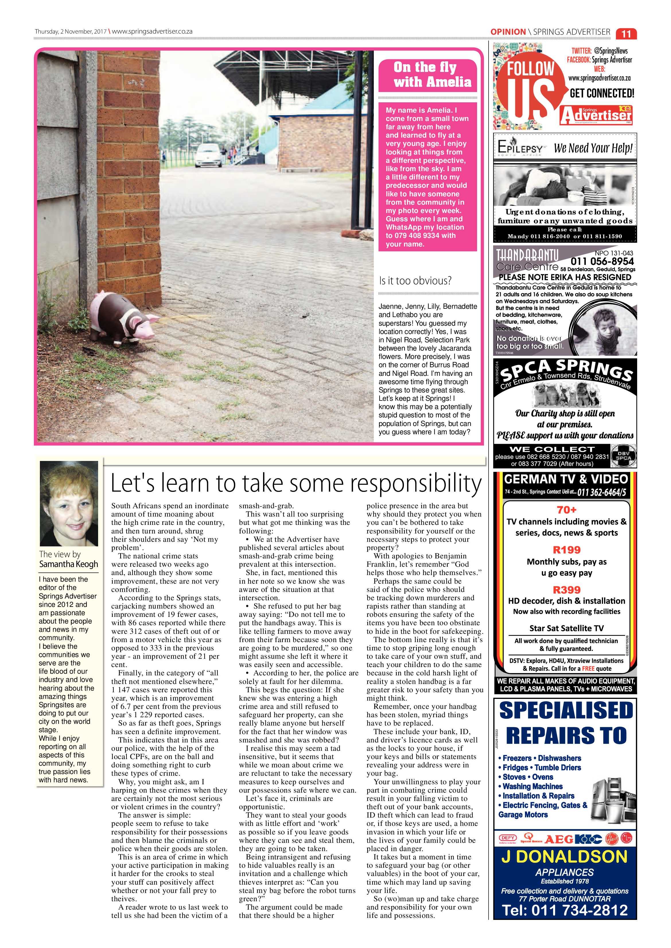 Springs Advertiser 02 November 2017 page 11