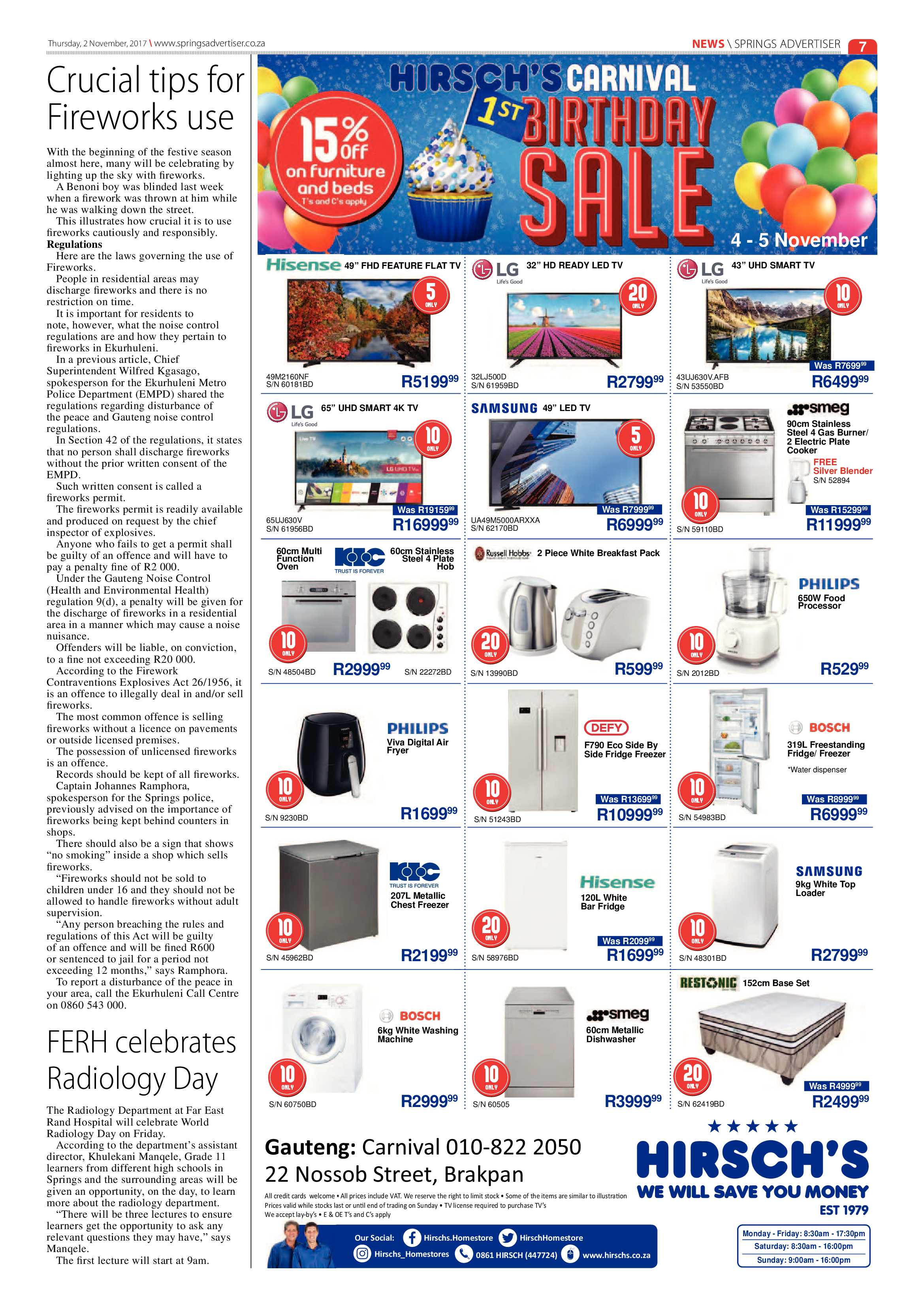 Springs Advertiser 02 November 2017 page 7