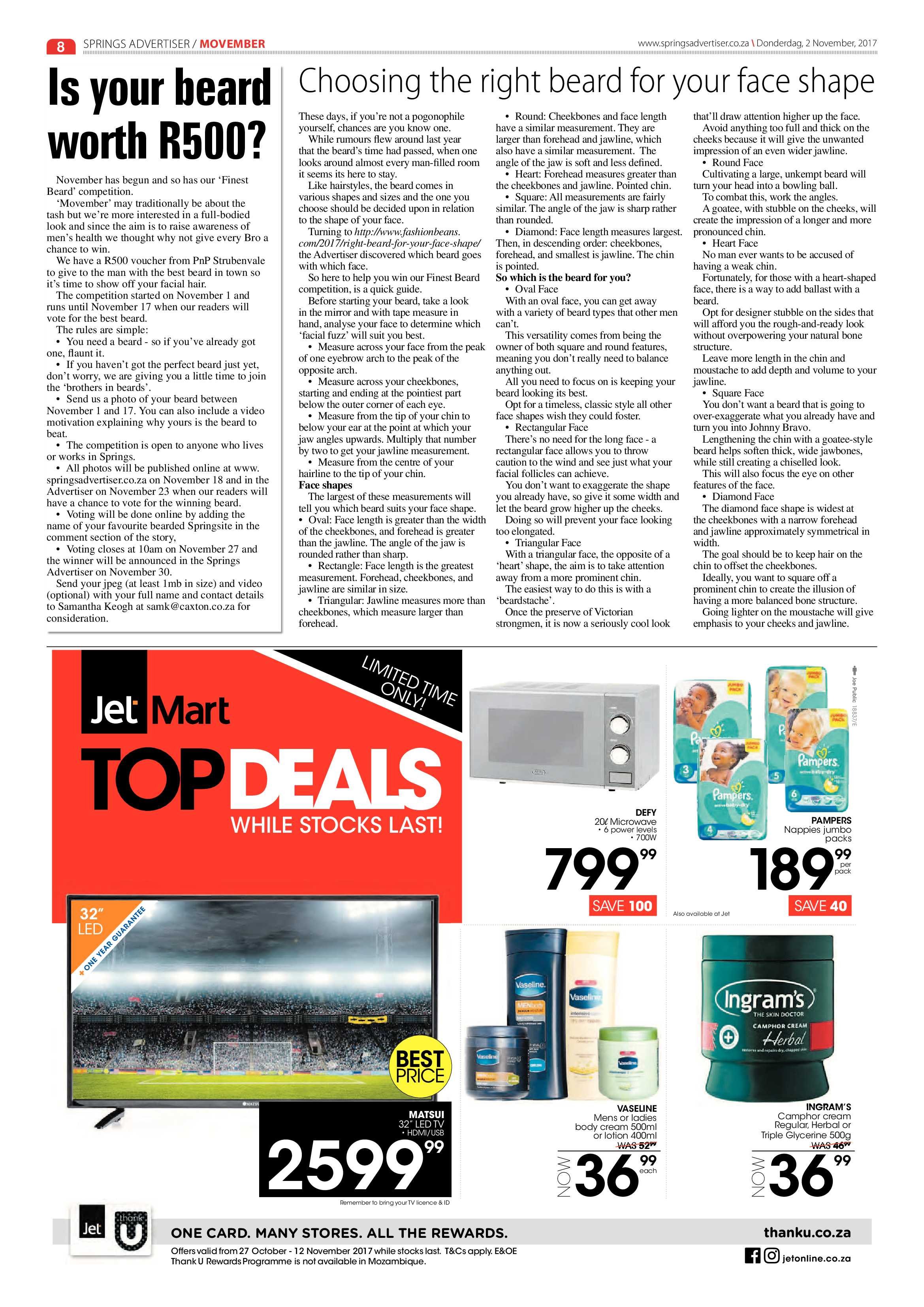 Springs Advertiser 02 November 2017 page 8