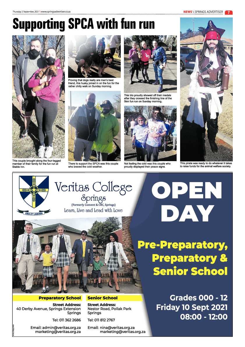 Springs Advertiser 02 September 2021 page 7