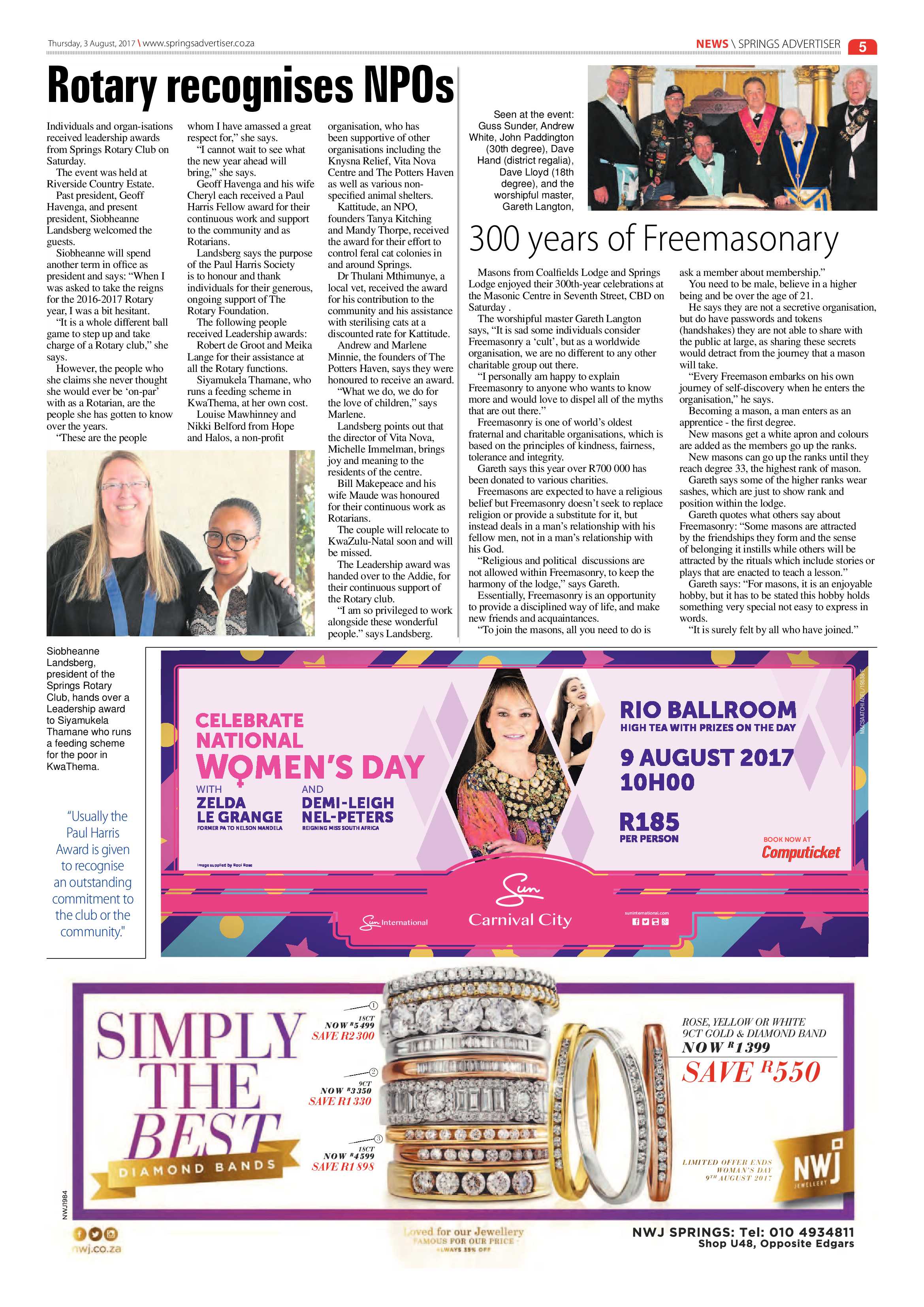 Springs Advertiser 03 August 2017 page 5