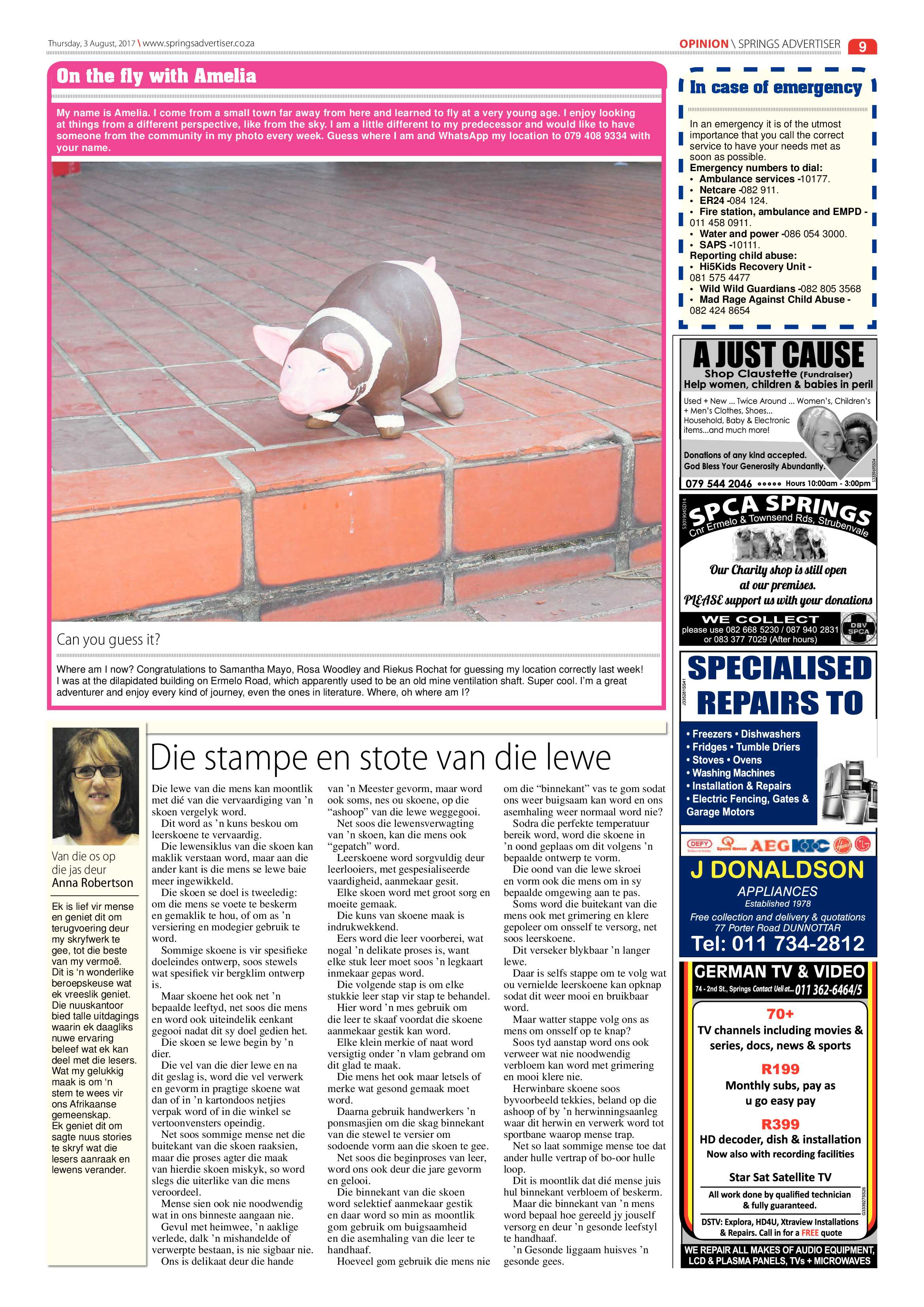Springs Advertiser 03 August 2017 page 9