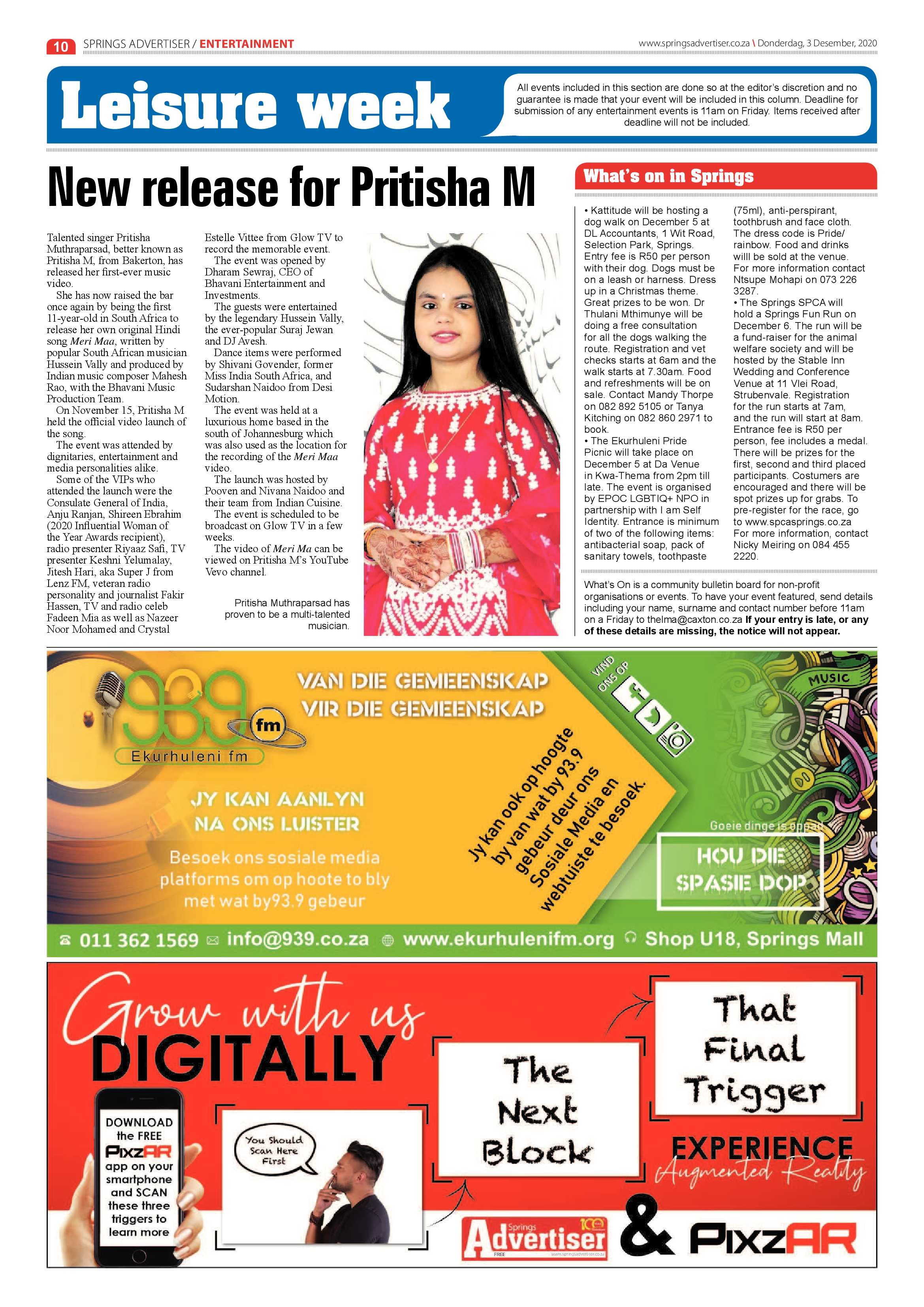 Springs Advertiser 03 December  2020 page 10