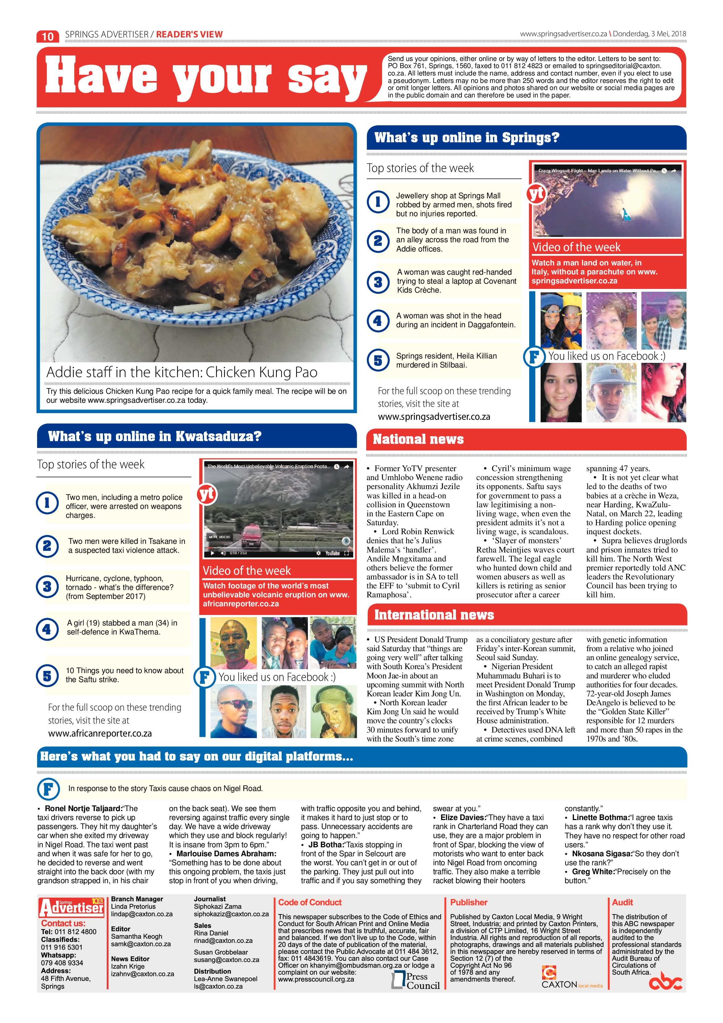 Springs Advertiser 03 May 2018 page 10