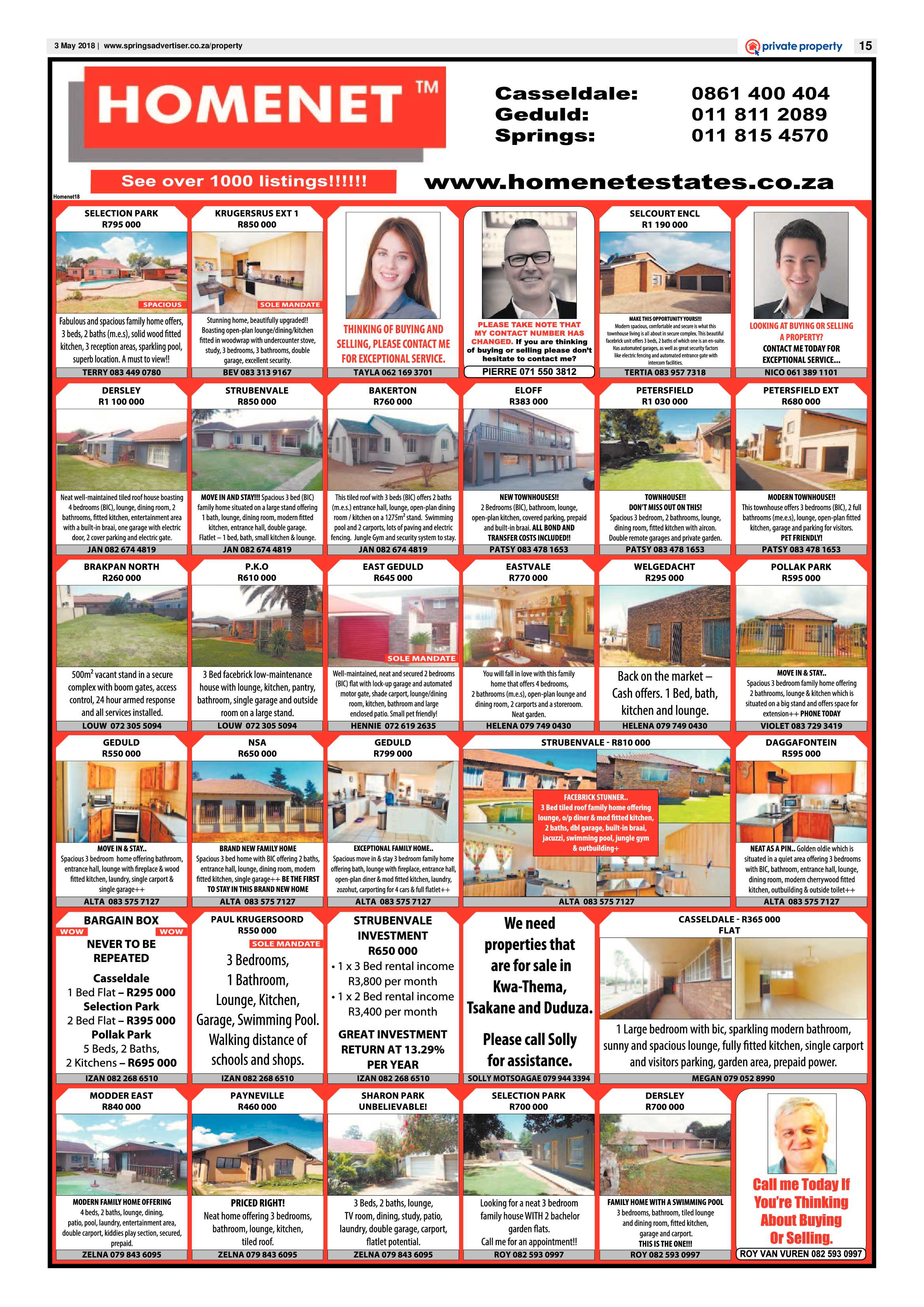Springs Advertiser 03 May 2018 page 15