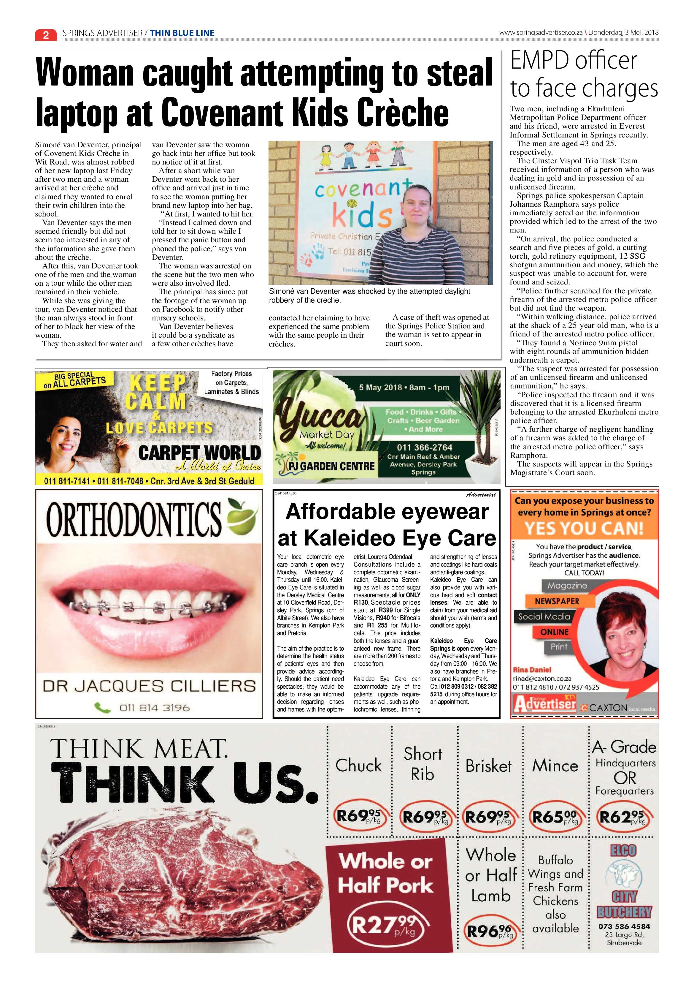 Springs Advertiser 03 May 2018 page 2