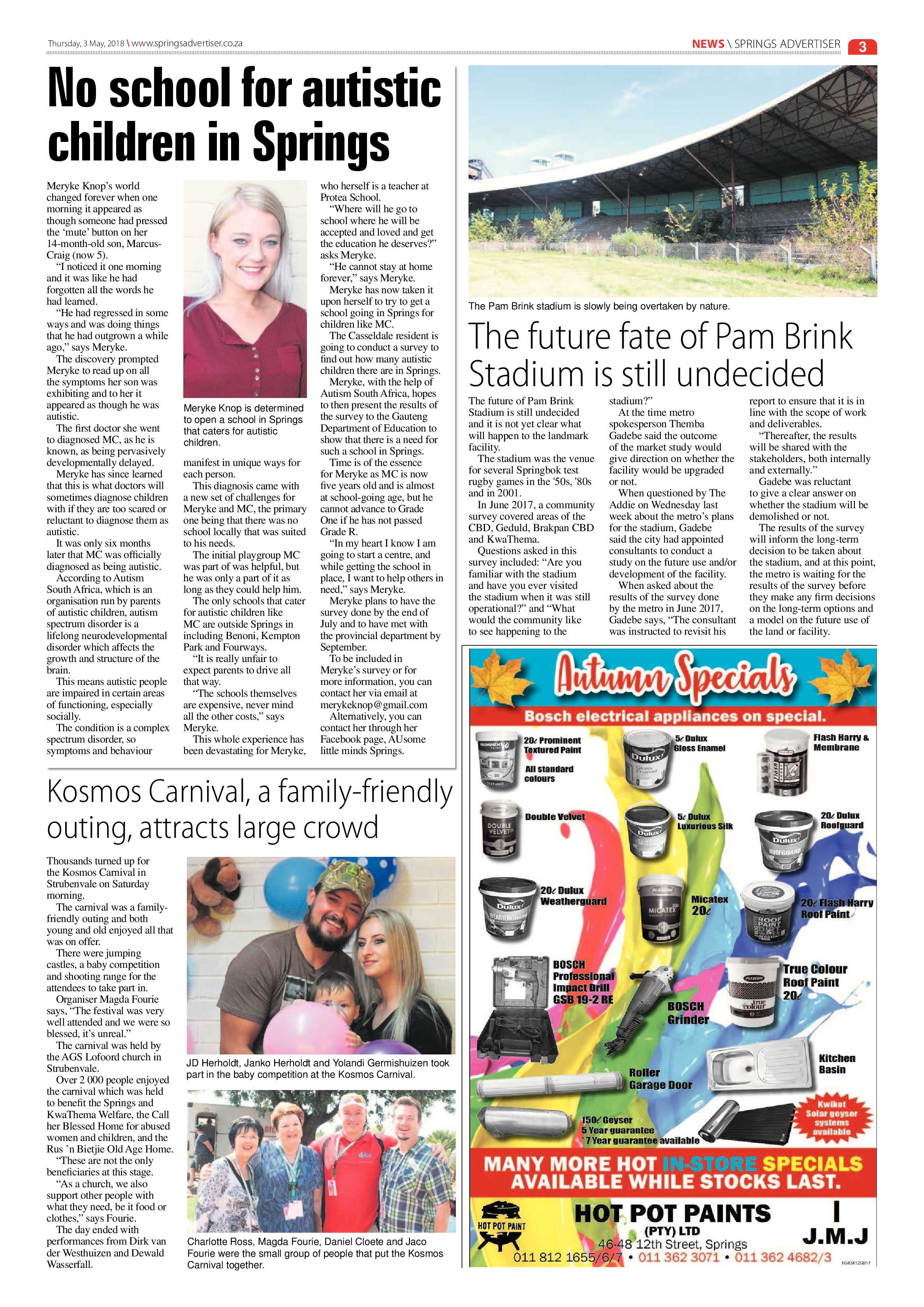 Springs Advertiser 03 May 2018 page 3