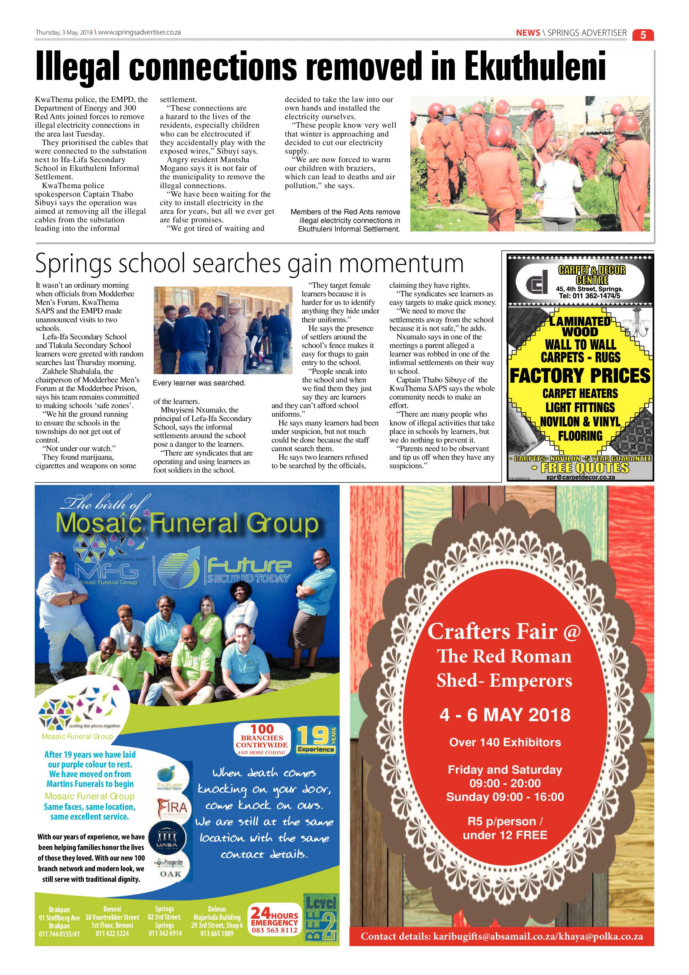 Springs Advertiser 03 May 2018 page 5