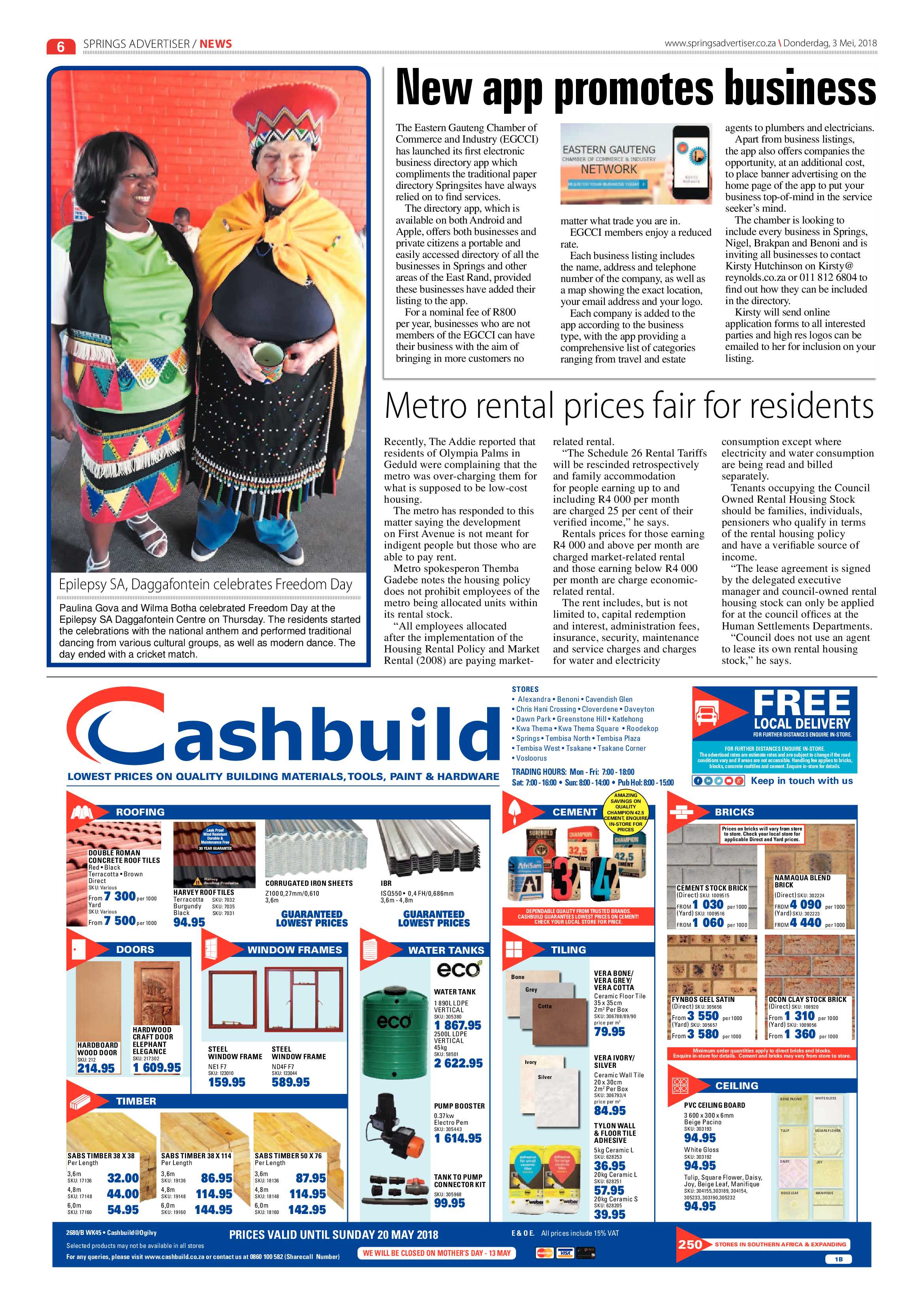 Springs Advertiser 03 May 2018 page 6