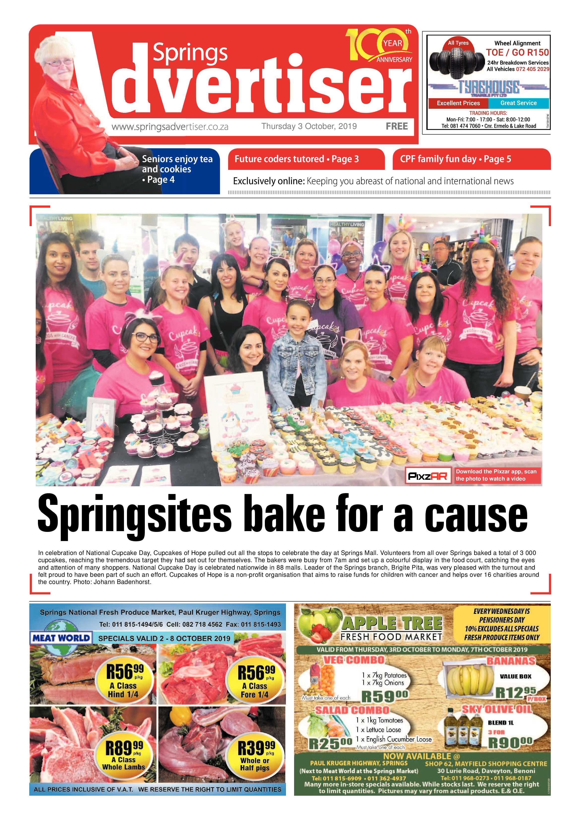 Springs Advertiser 03 October 2019 page 1