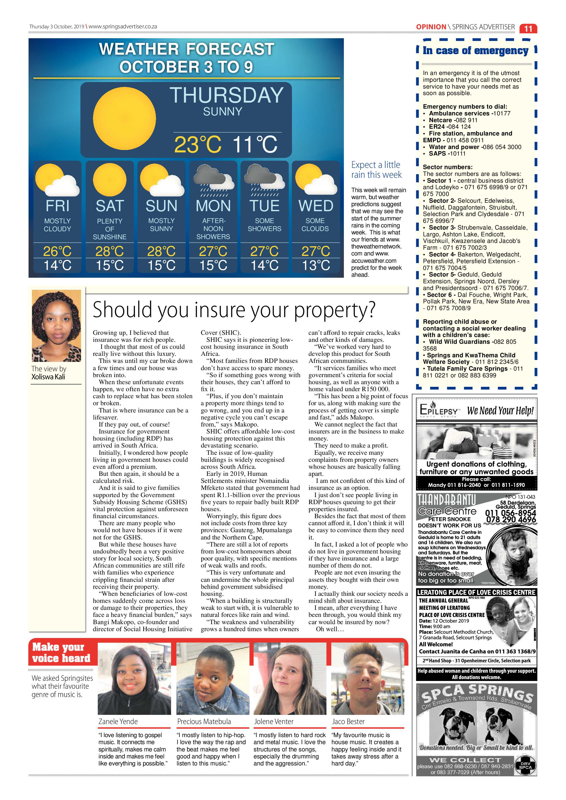 Springs Advertiser 03 October 2019 page 11