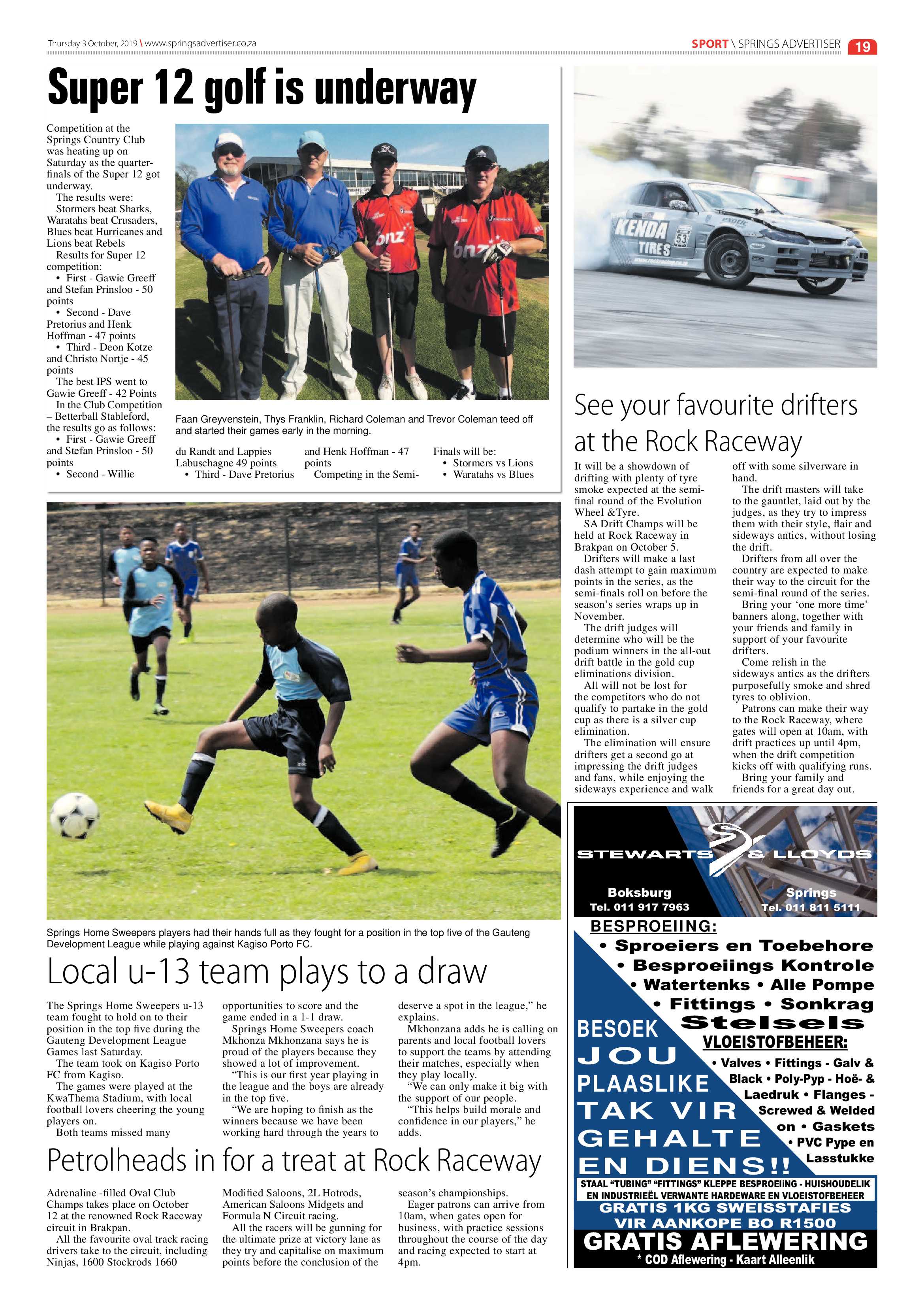 Springs Advertiser 03 October 2019 page 19